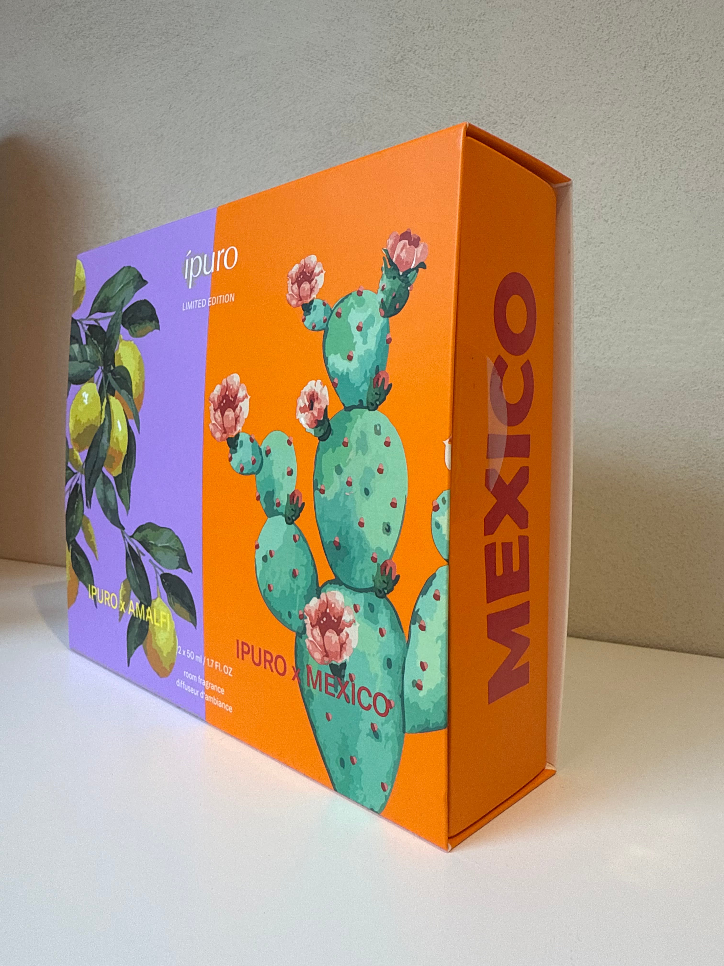 GIFTSET IPURO GEURSTOKJES | AMALFI & MEXICO