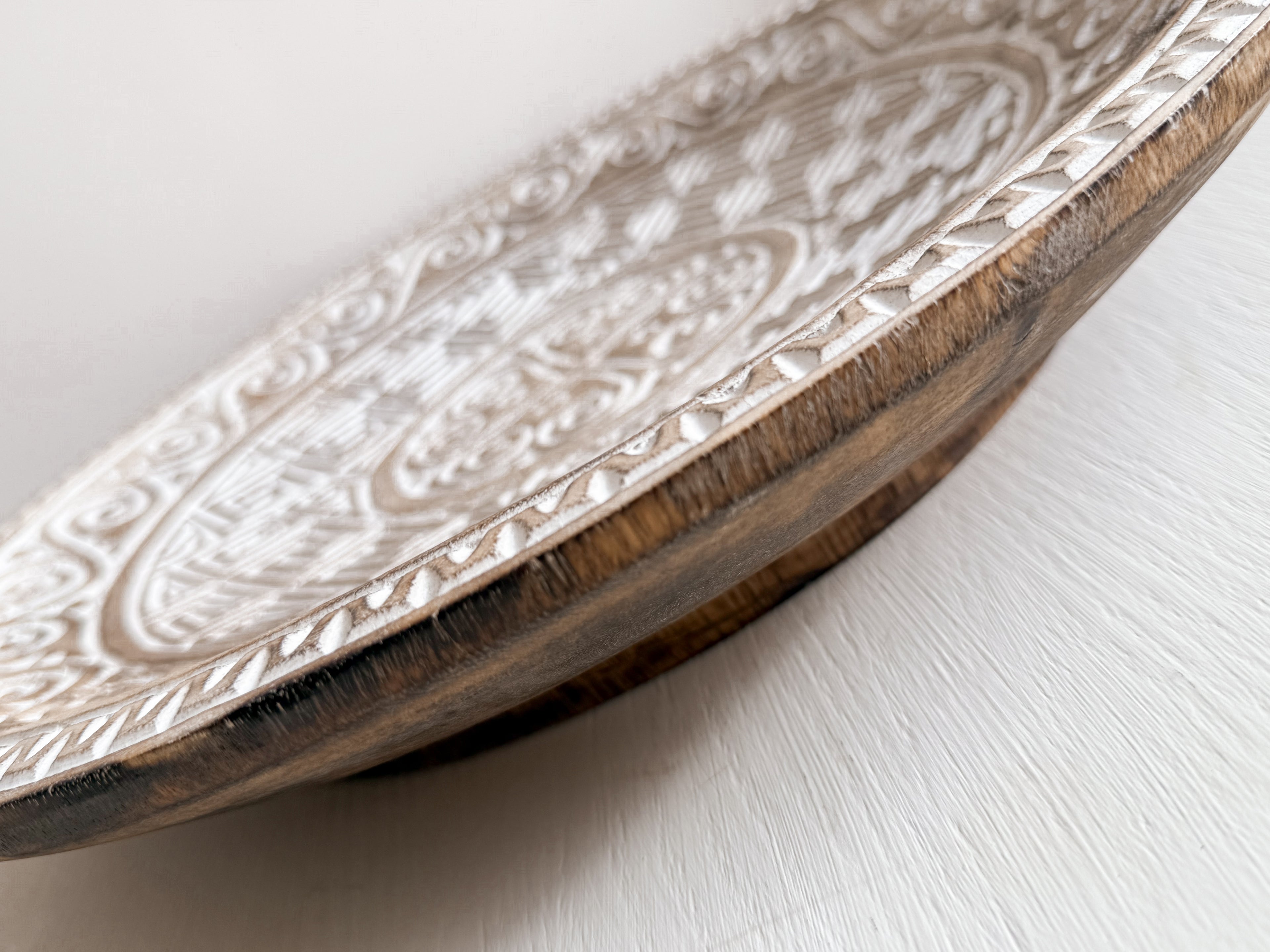 BALINESE HOUTEN SCHAAL