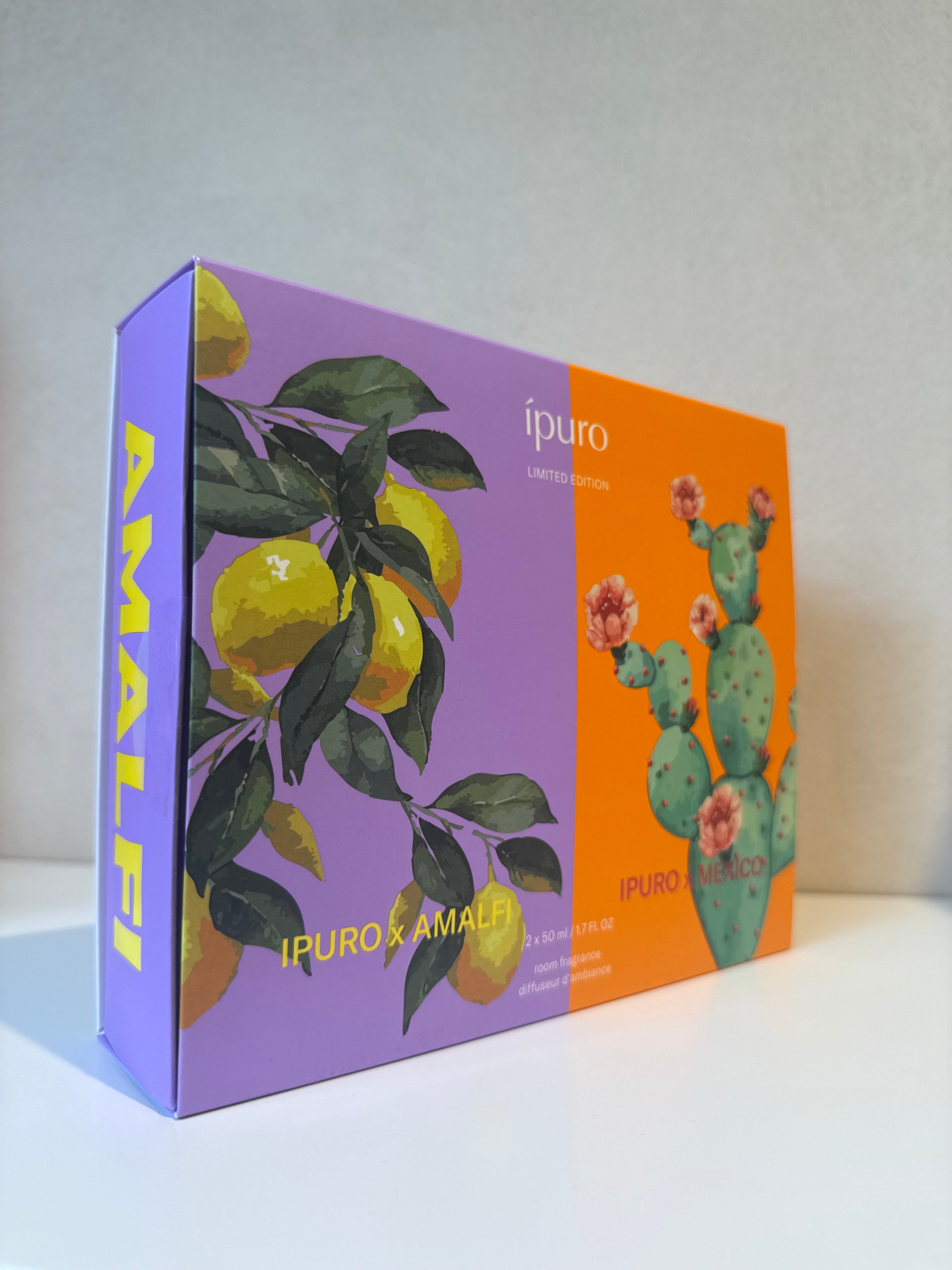 GIFTSET IPURO GEURSTOKJES | AMALFI & MEXICO