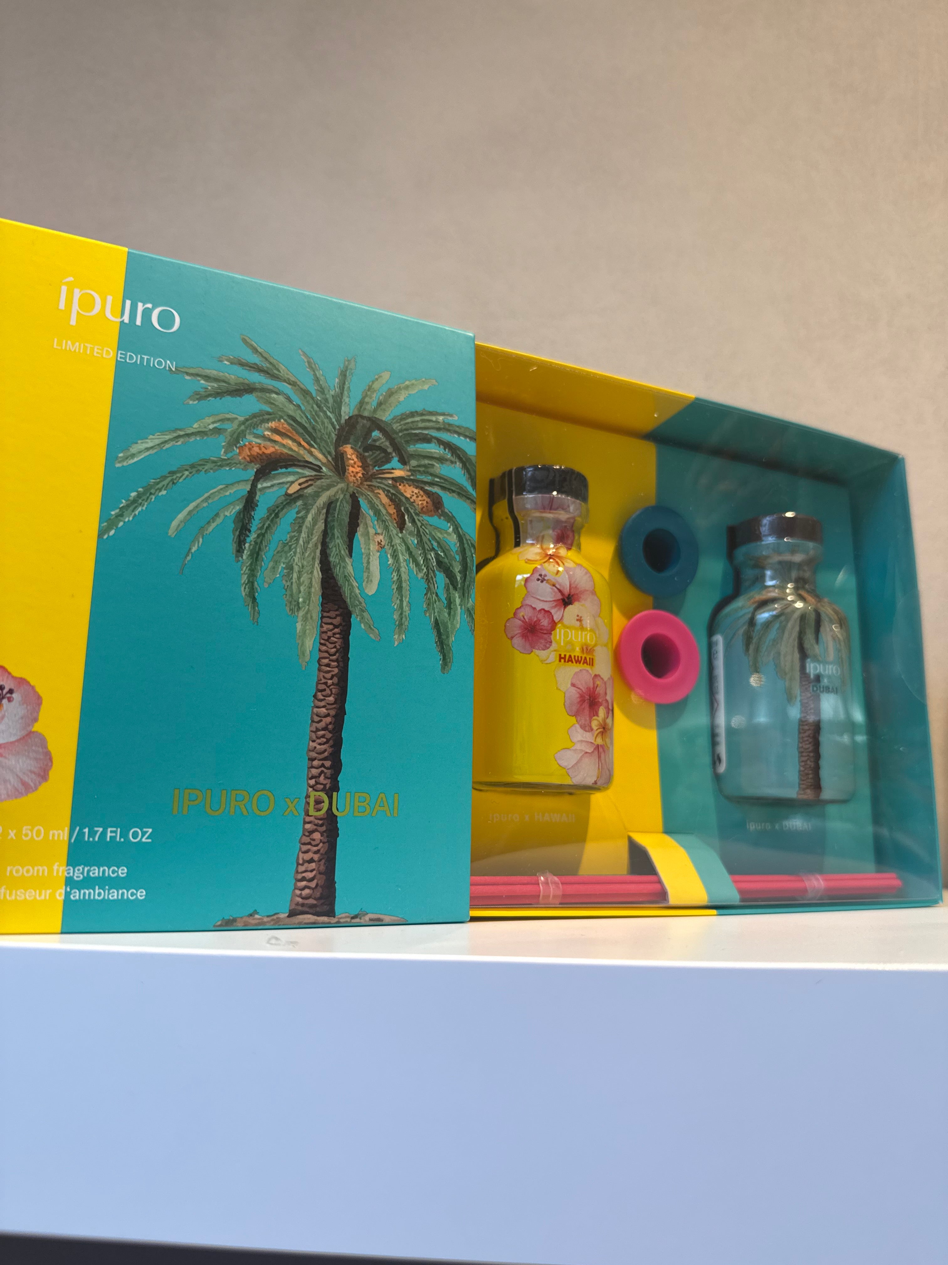 GIFTSET IPURO GEURSTOKJES | HAWAII & DUBAI