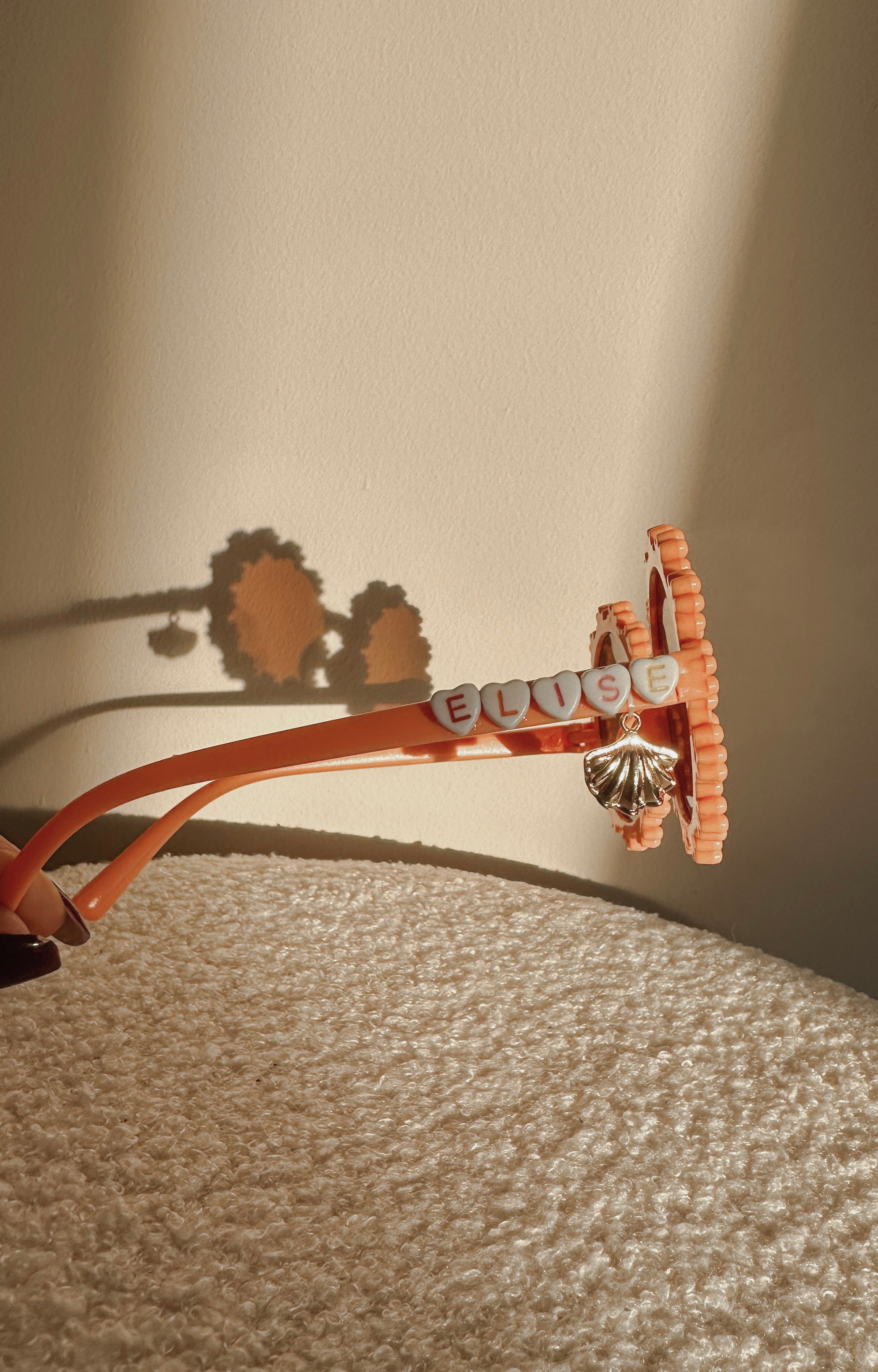 ZONNEBRIL + NAAM | ORANJE