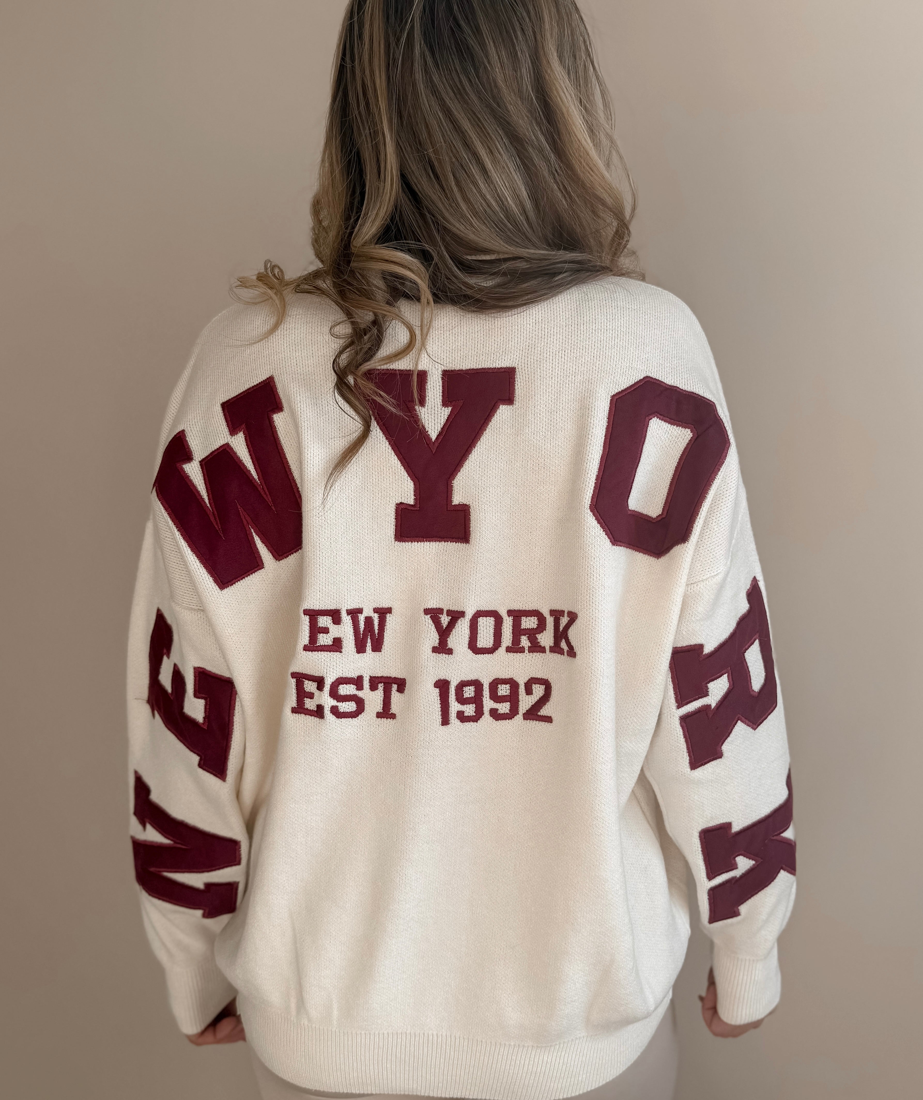 NEW YORK SWEATER | ONESIZE