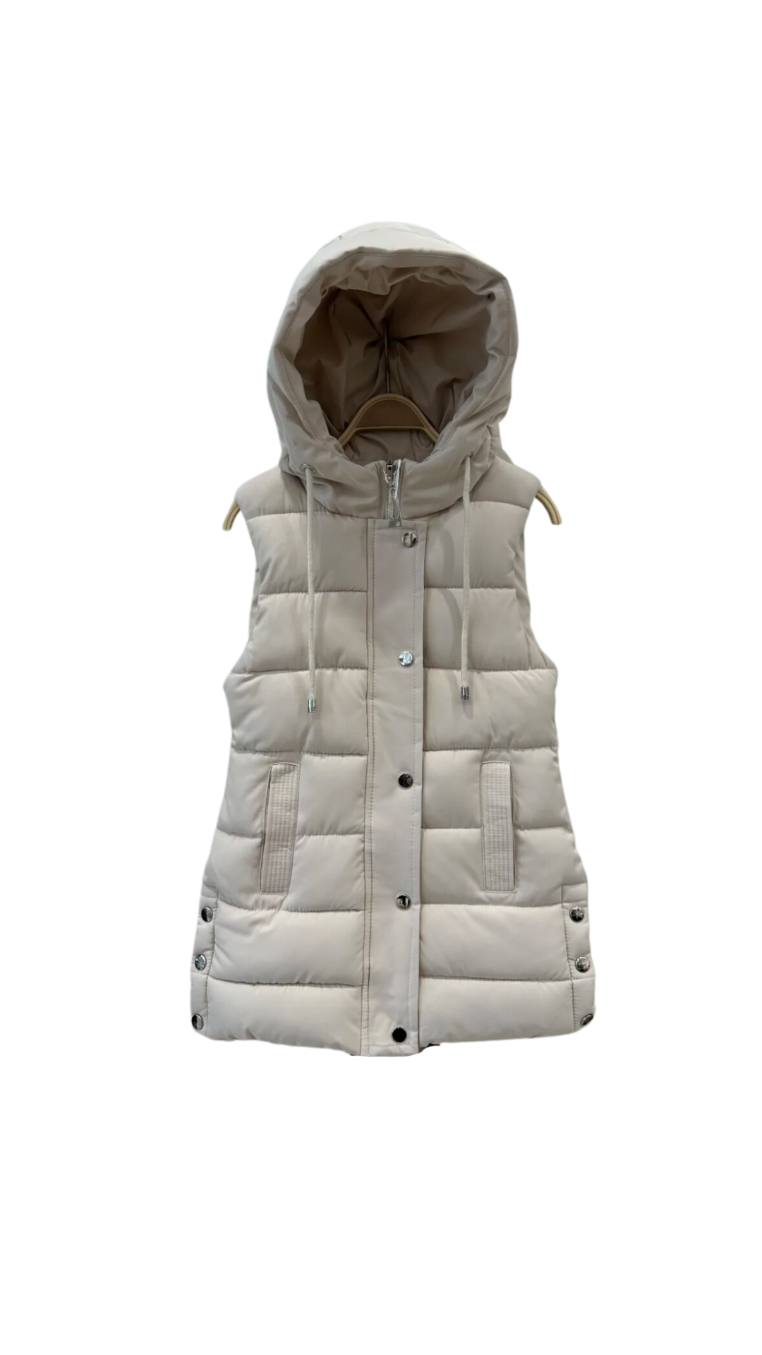 BODYWARMER BEIGE