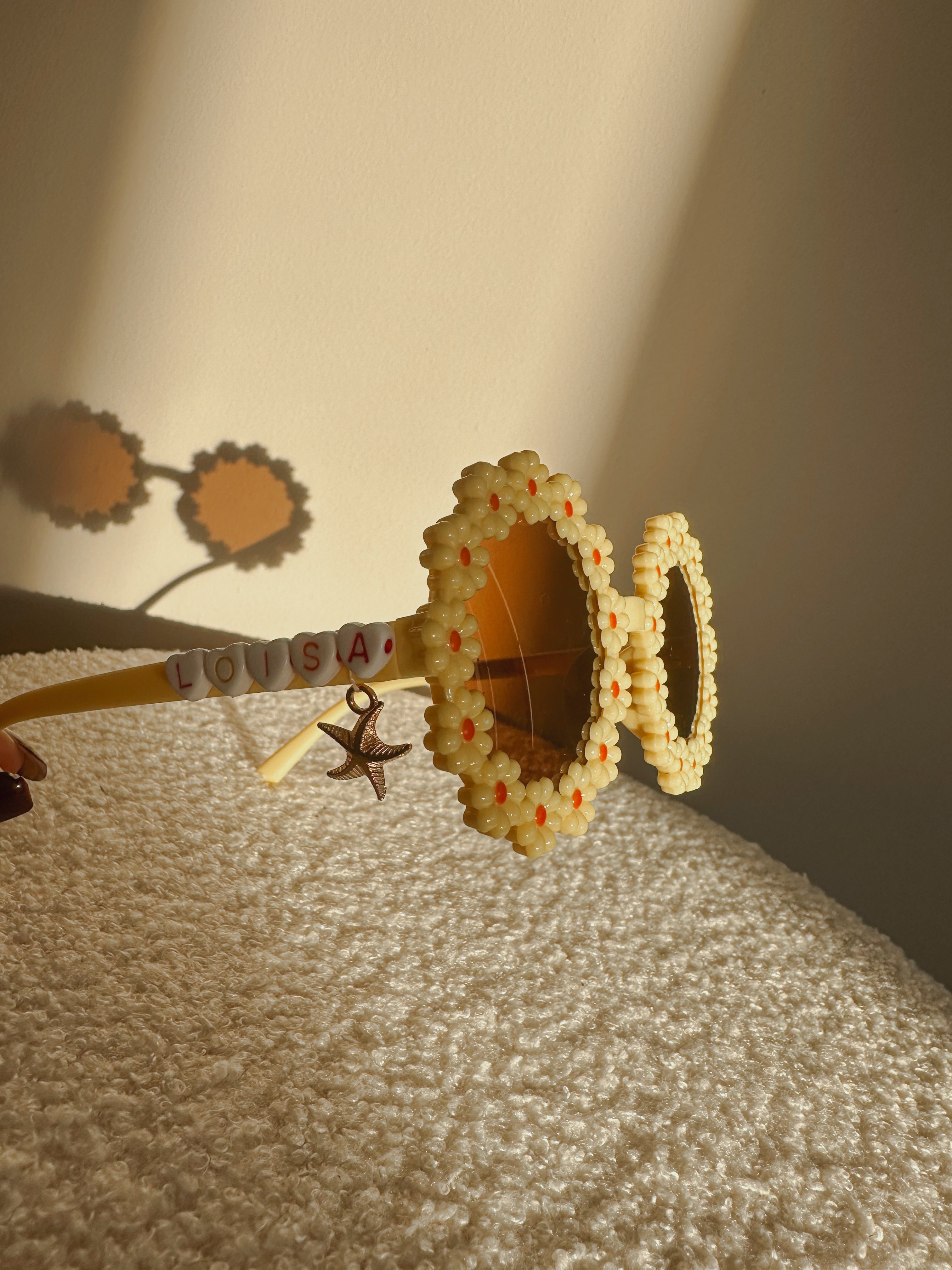 ZONNEBRIL + NAAM | GEEL