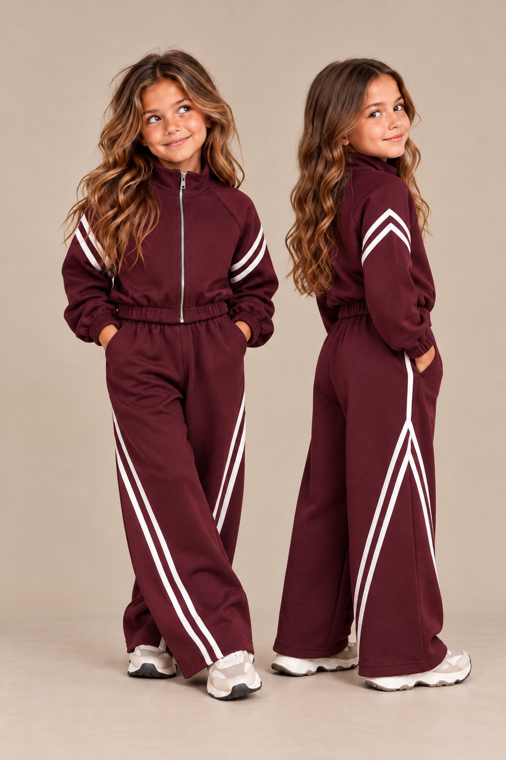 COMFY ZIPPER SET | BORDEAUX