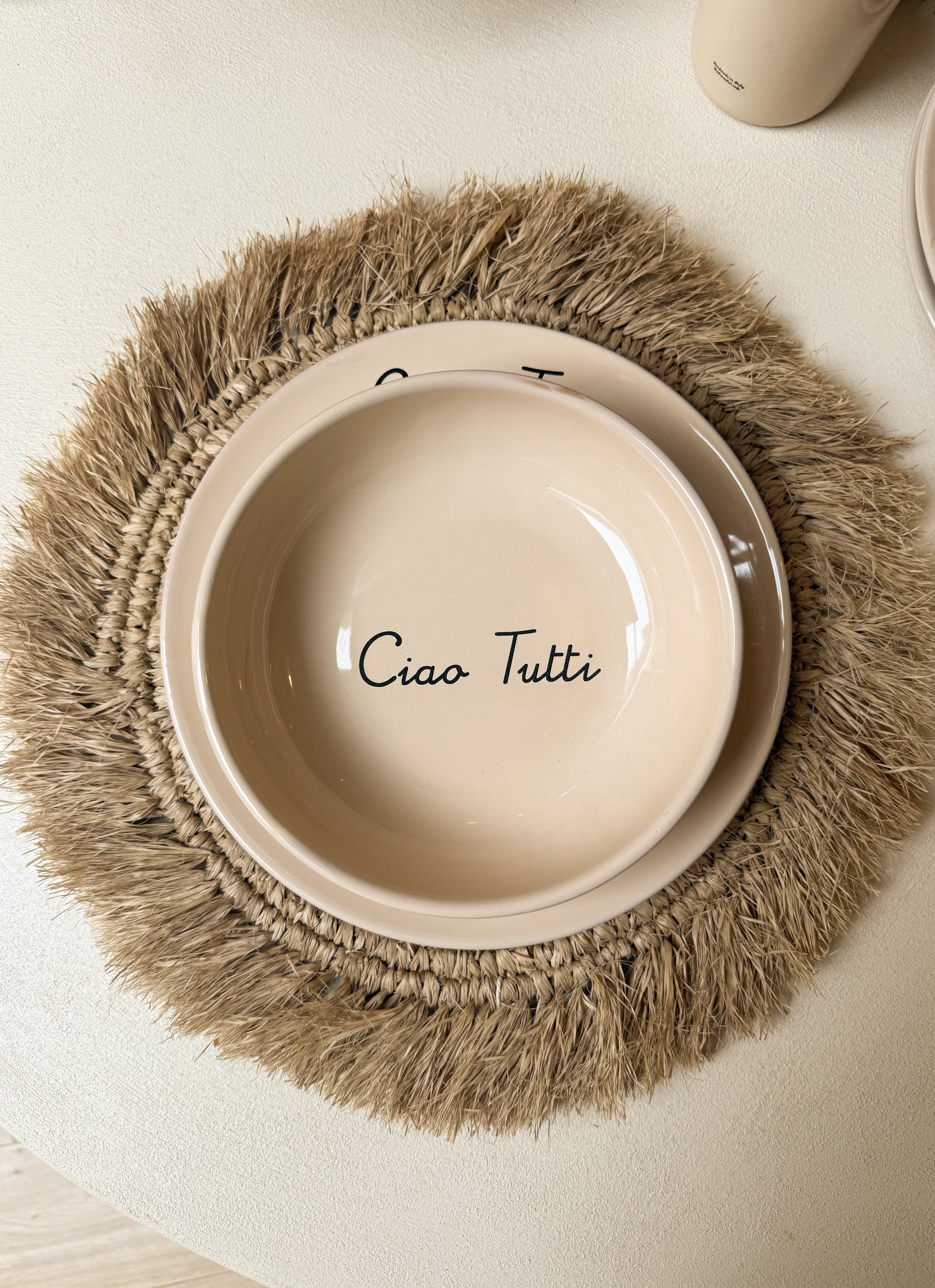 SCHAAL | CIAO TUTTI