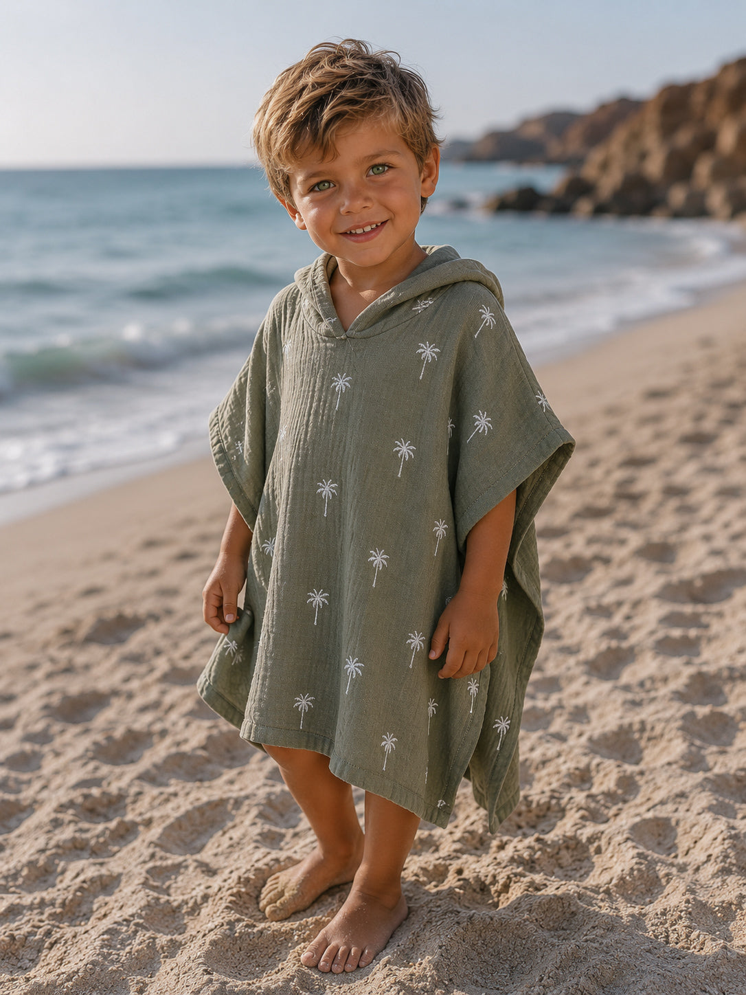 BADPONCHO PALM | GREEN