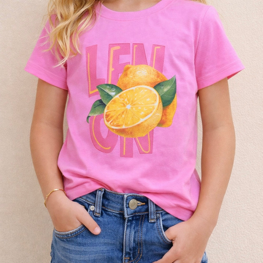 LEMON SHIRT | PINK