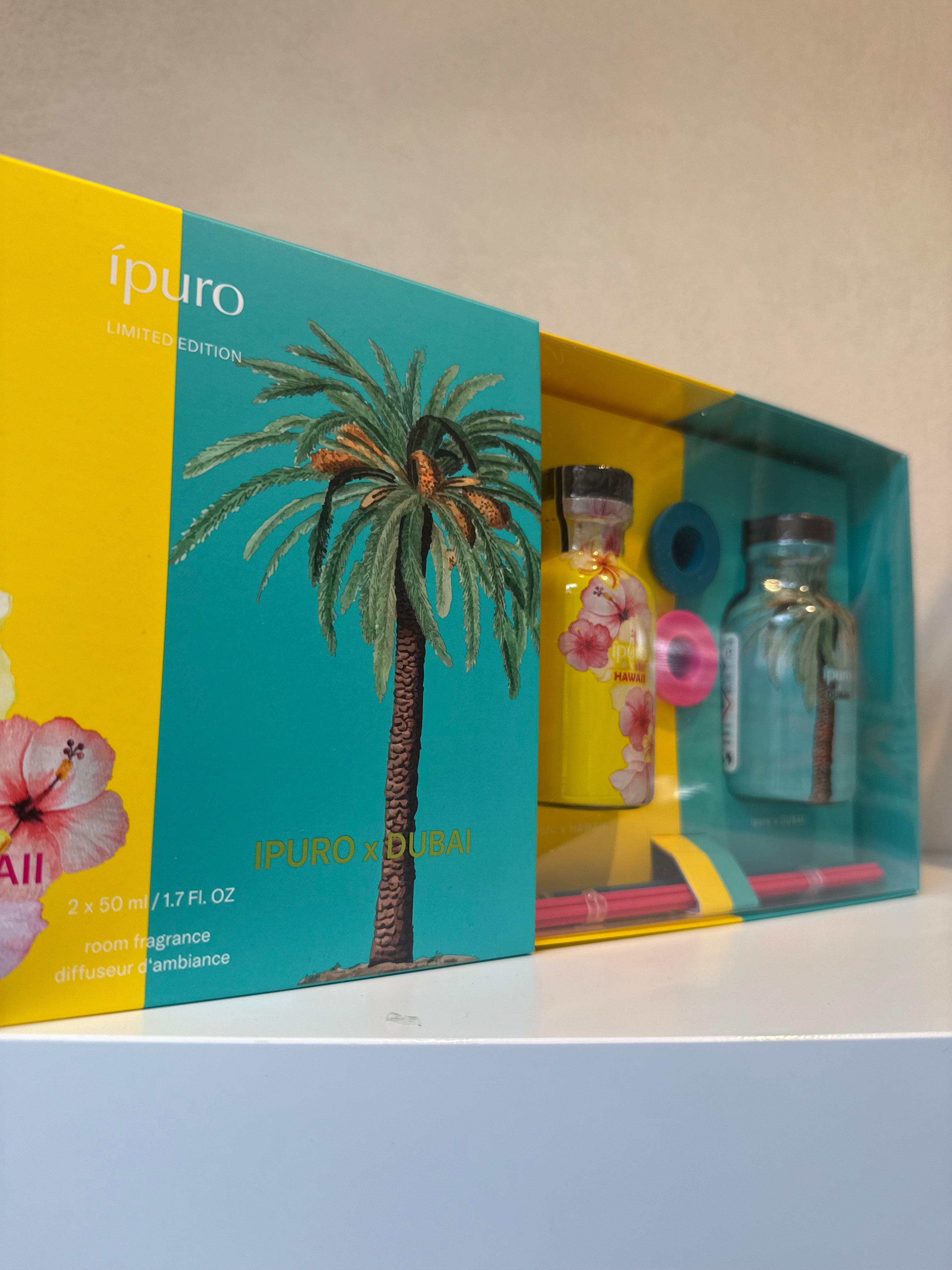 GIFTSET IPURO GEURSTOKJES | HAWAII & DUBAI