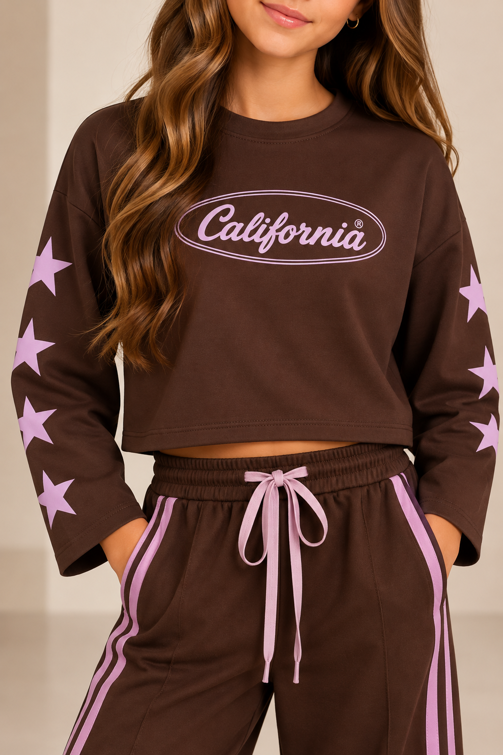 LOLA TOP | PINK STARS