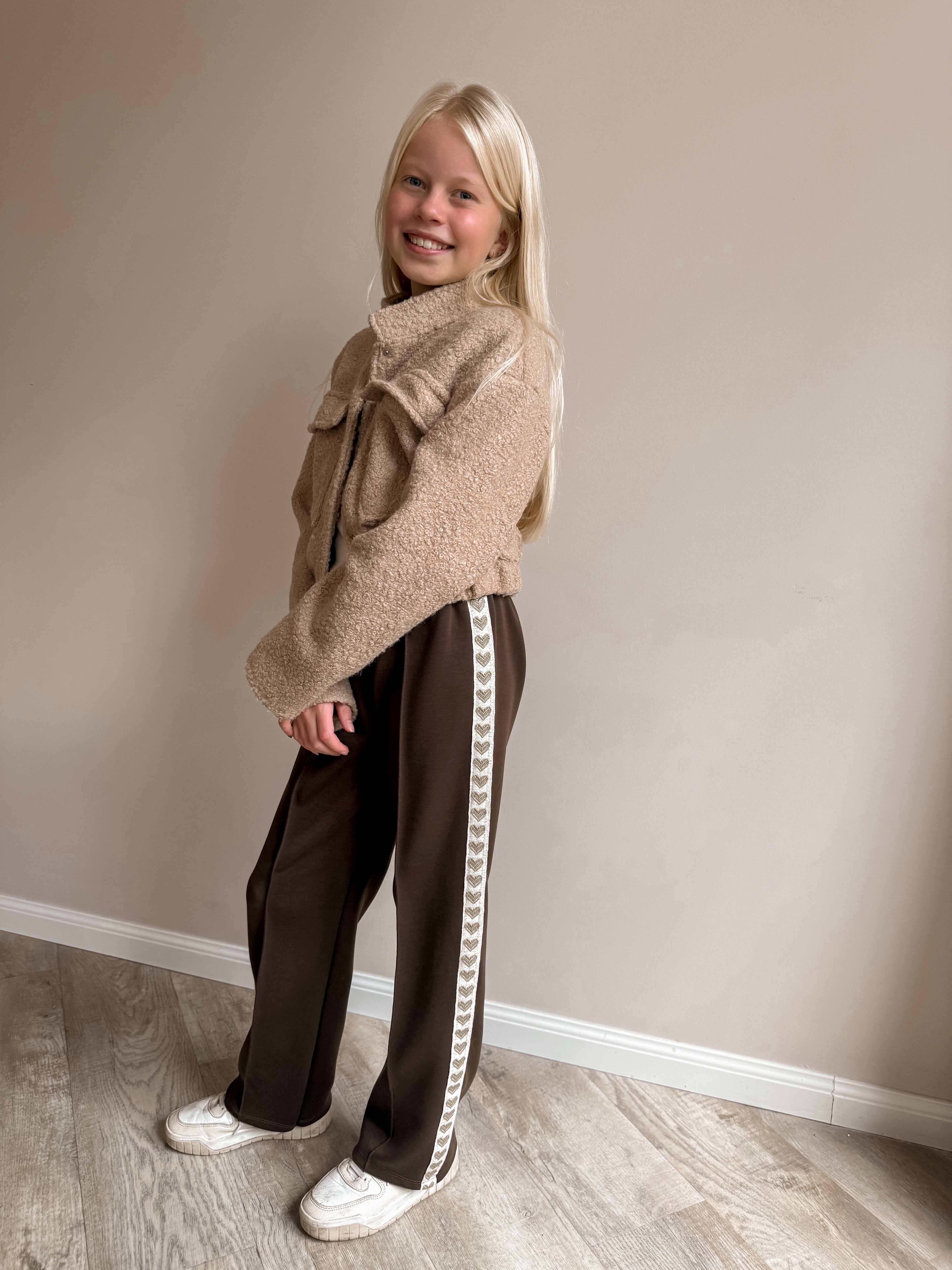 WIDE LEG PANTS | BROWN