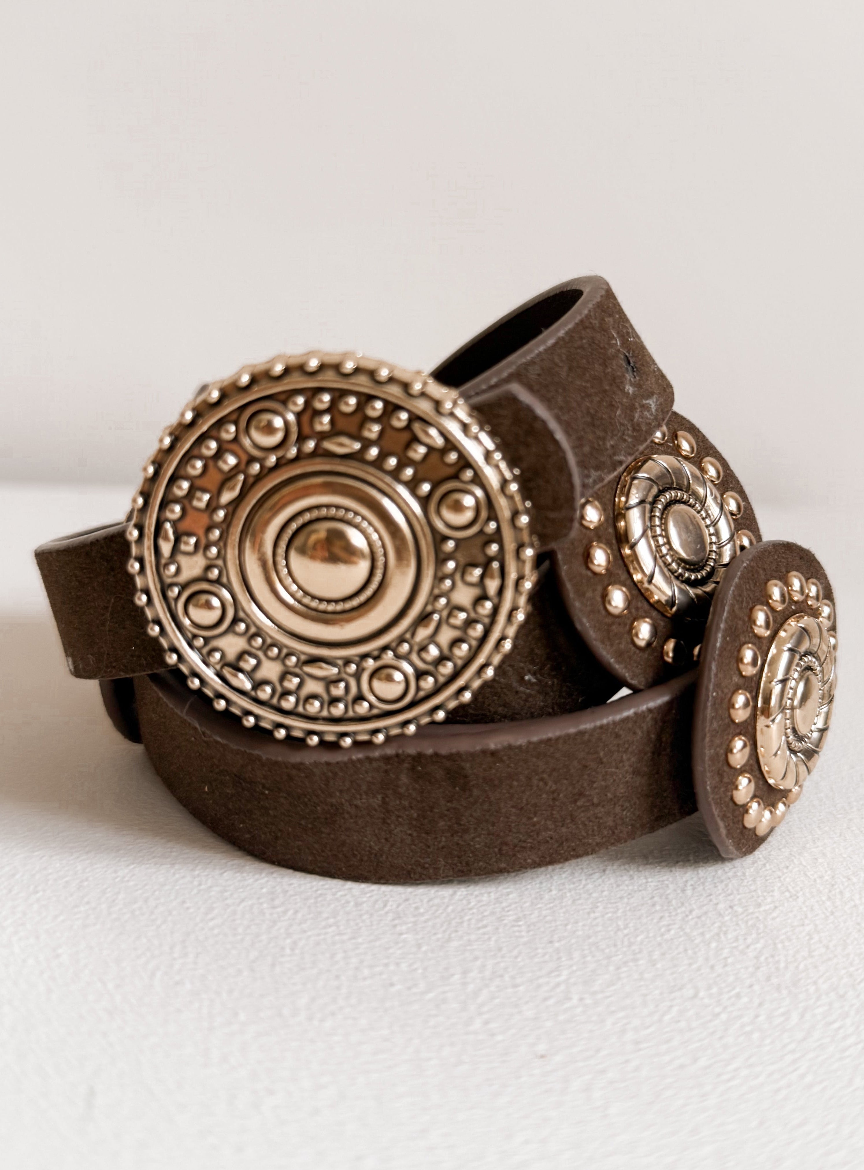 LUNA BELT | DARK BROWN