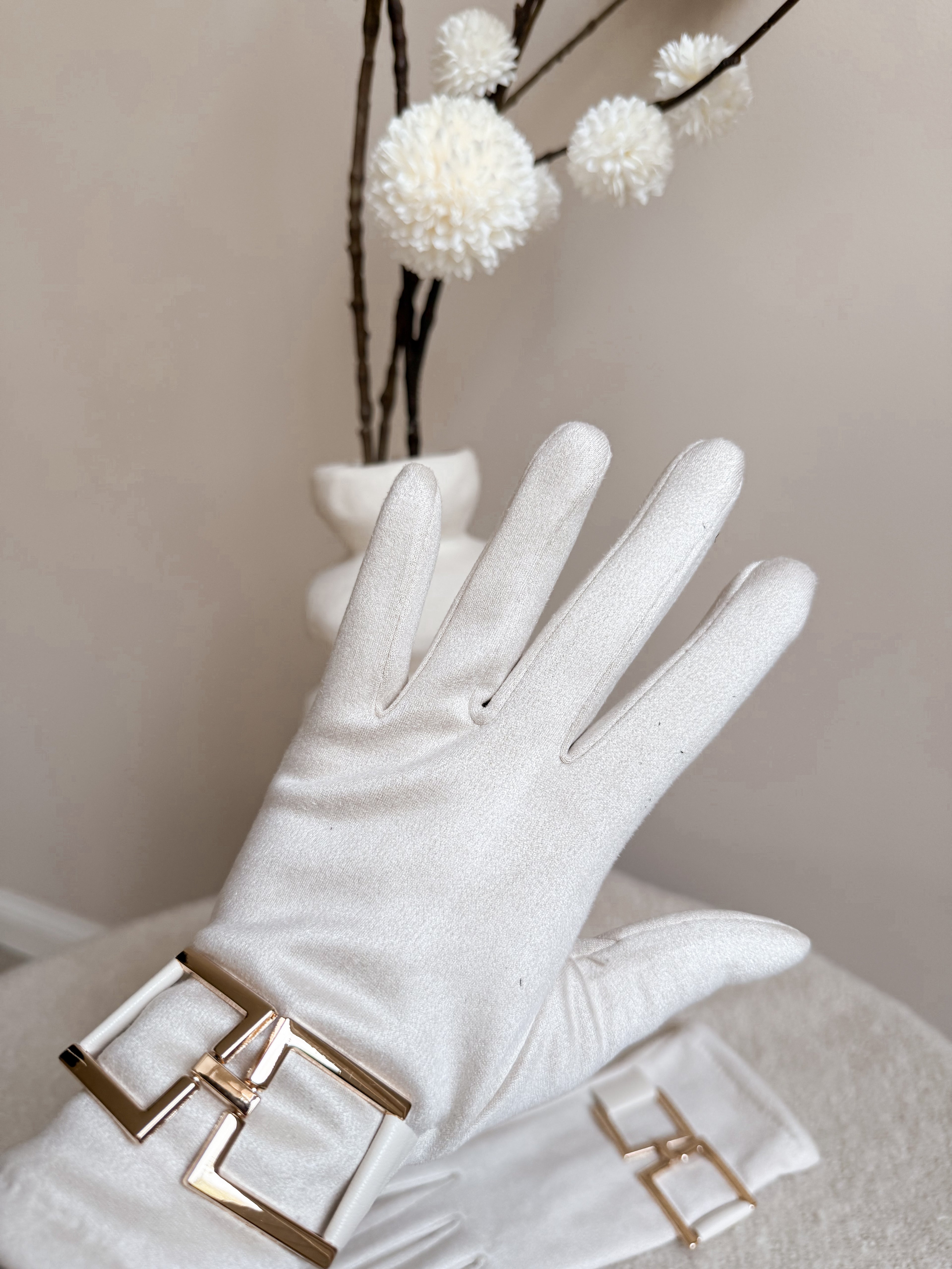 PARISSIENE HANDSCHOEN | BEIGE