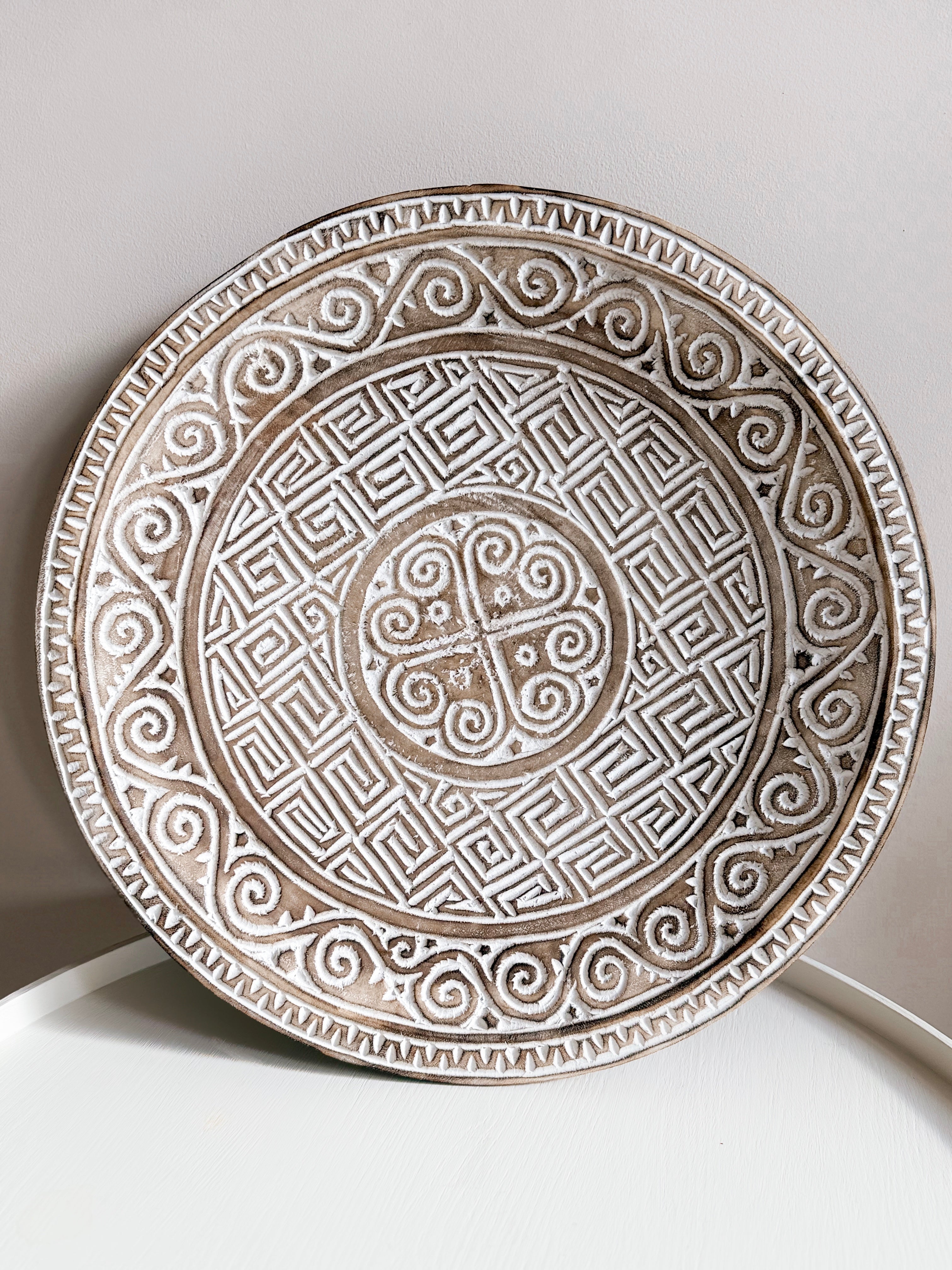 BALINESE HOUTEN SCHAAL