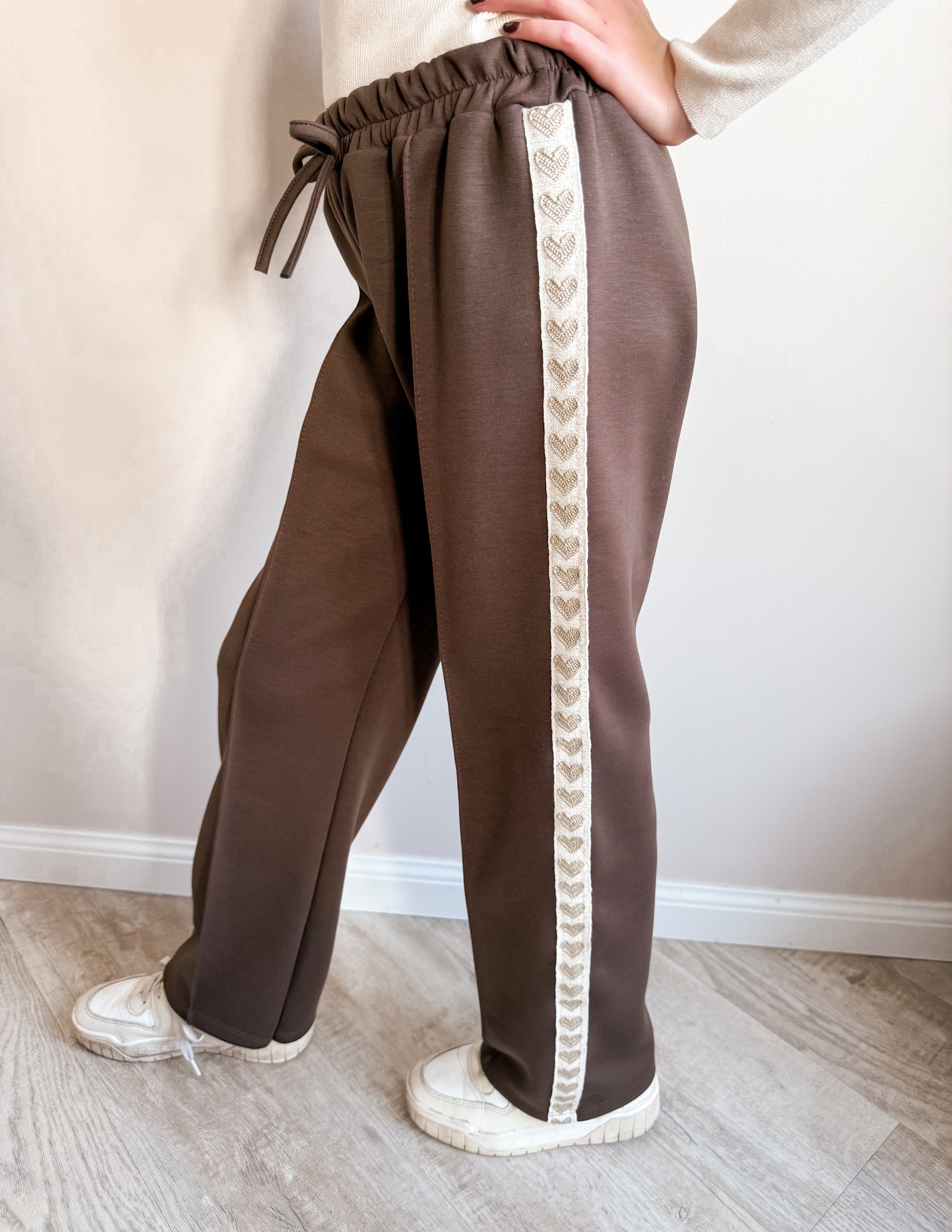 WIDE LEG PANTS | BROWN