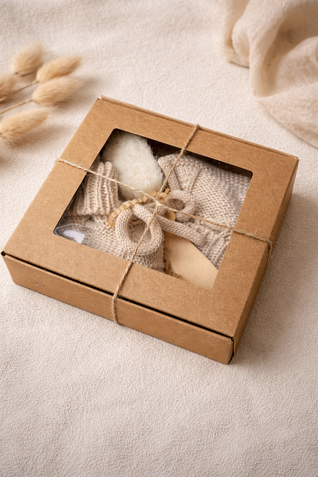 GIFT SET | SLOFJES & BORSTELTJE