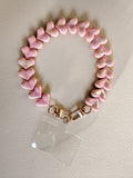 TELEFOONKOORD HEART | PEARL
