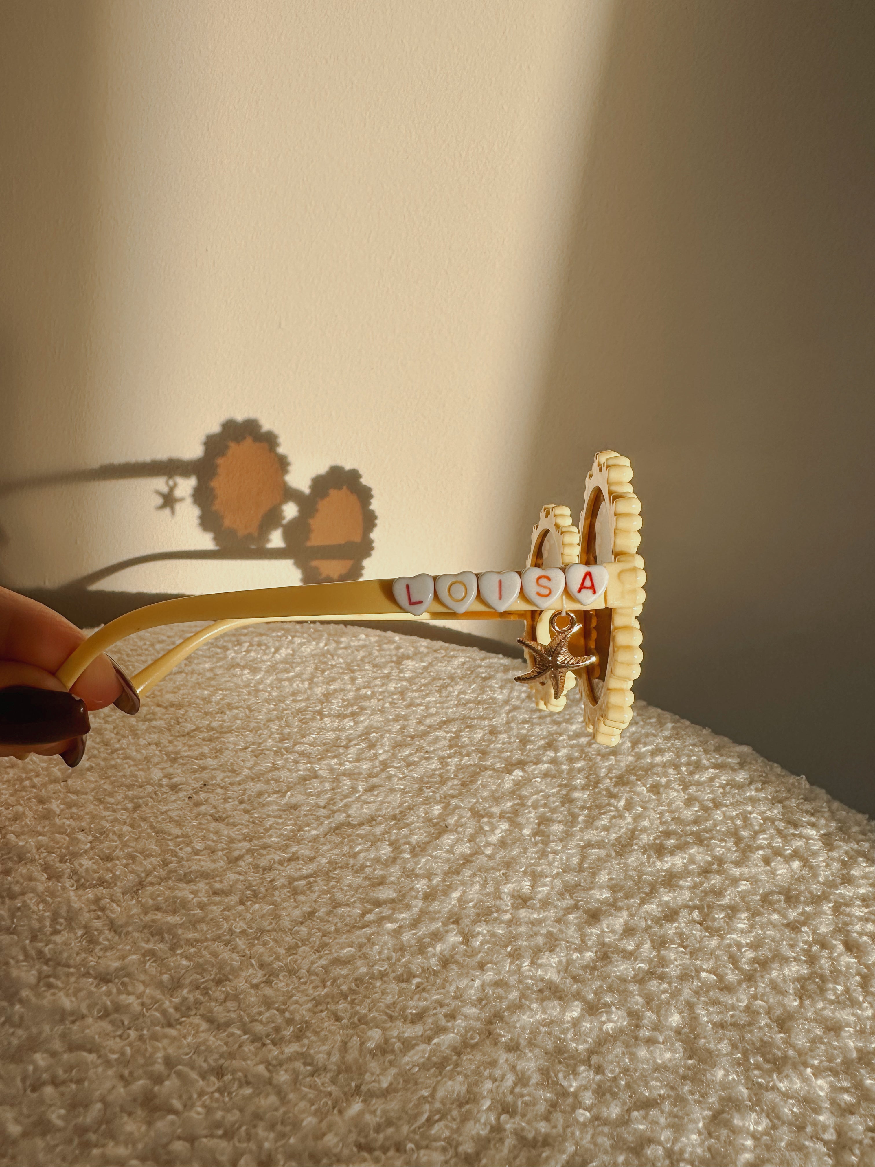 ZONNEBRIL + NAAM | GEEL