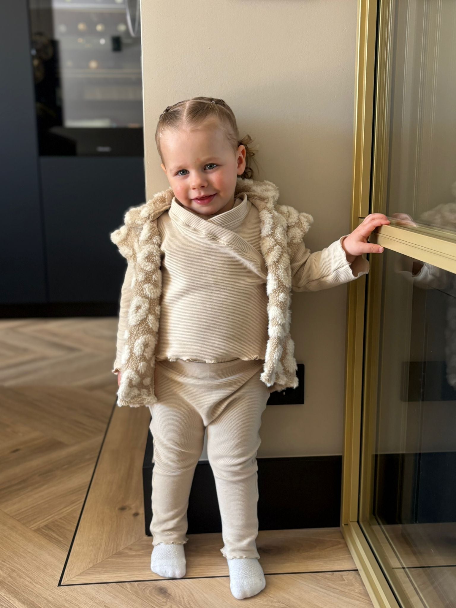 TEDDY GILET | SAND