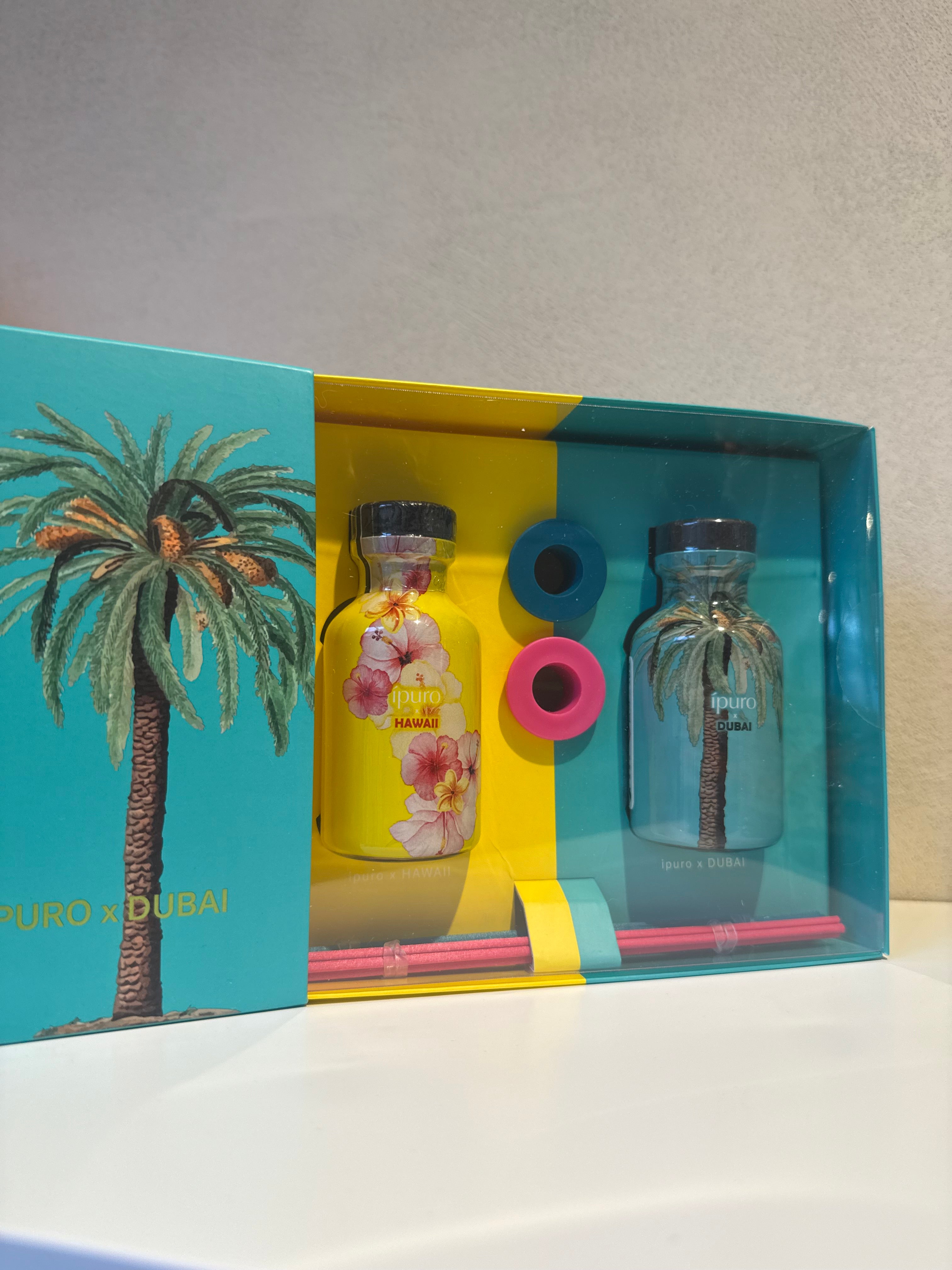 GIFTSET IPURO GEURSTOKJES | HAWAII & DUBAI