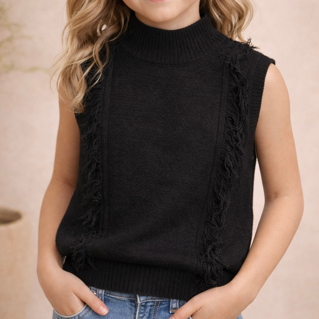 SPENCER RUFFLE | BLACK