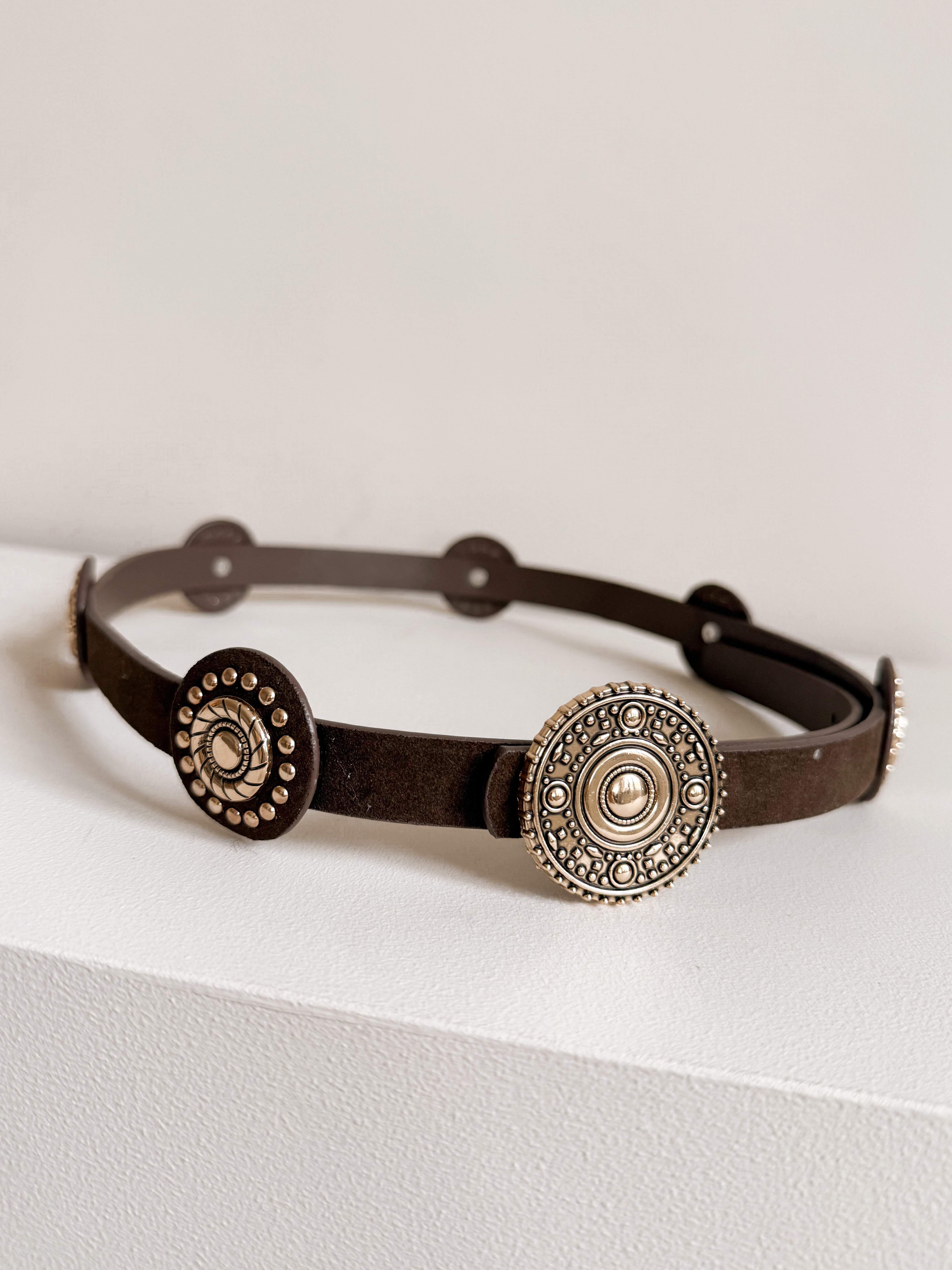 LUNA BELT | DARK BROWN
