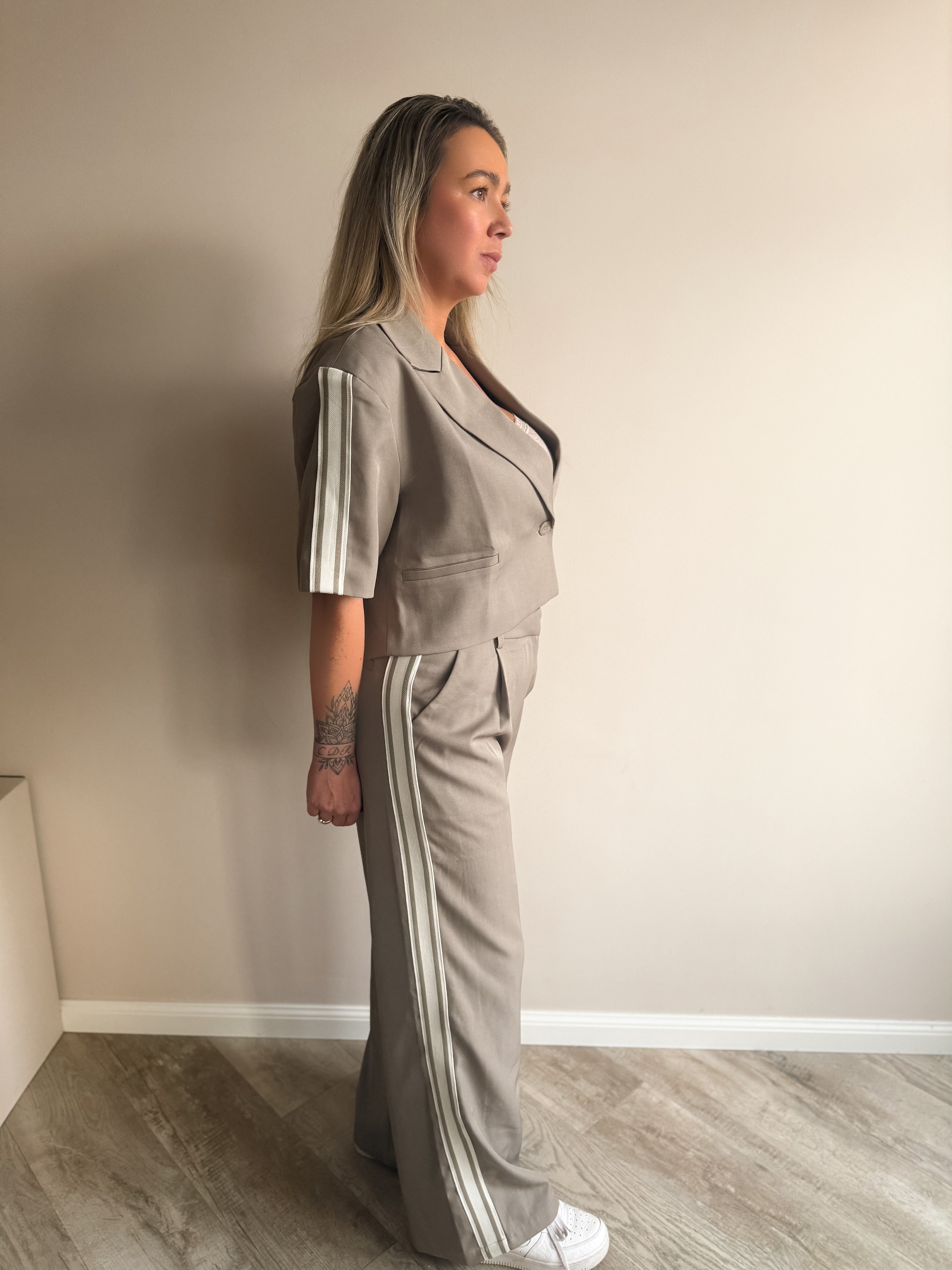 AMBIKA SET 2-DELIG | GREY/TAUPE