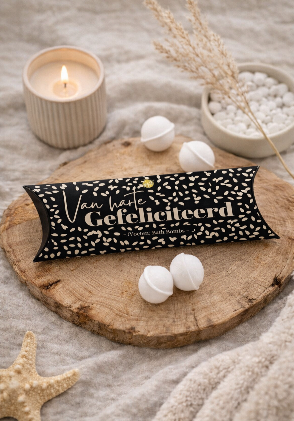 BATH BOMBS – Gefeliciteerd