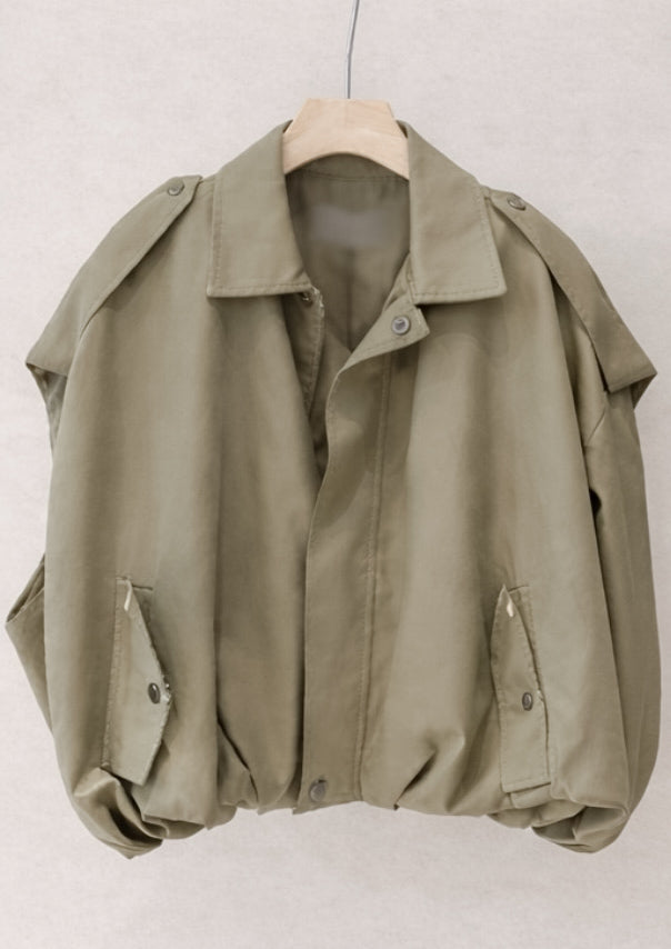 OVERSIZED GILET | OLIVE GREEN
