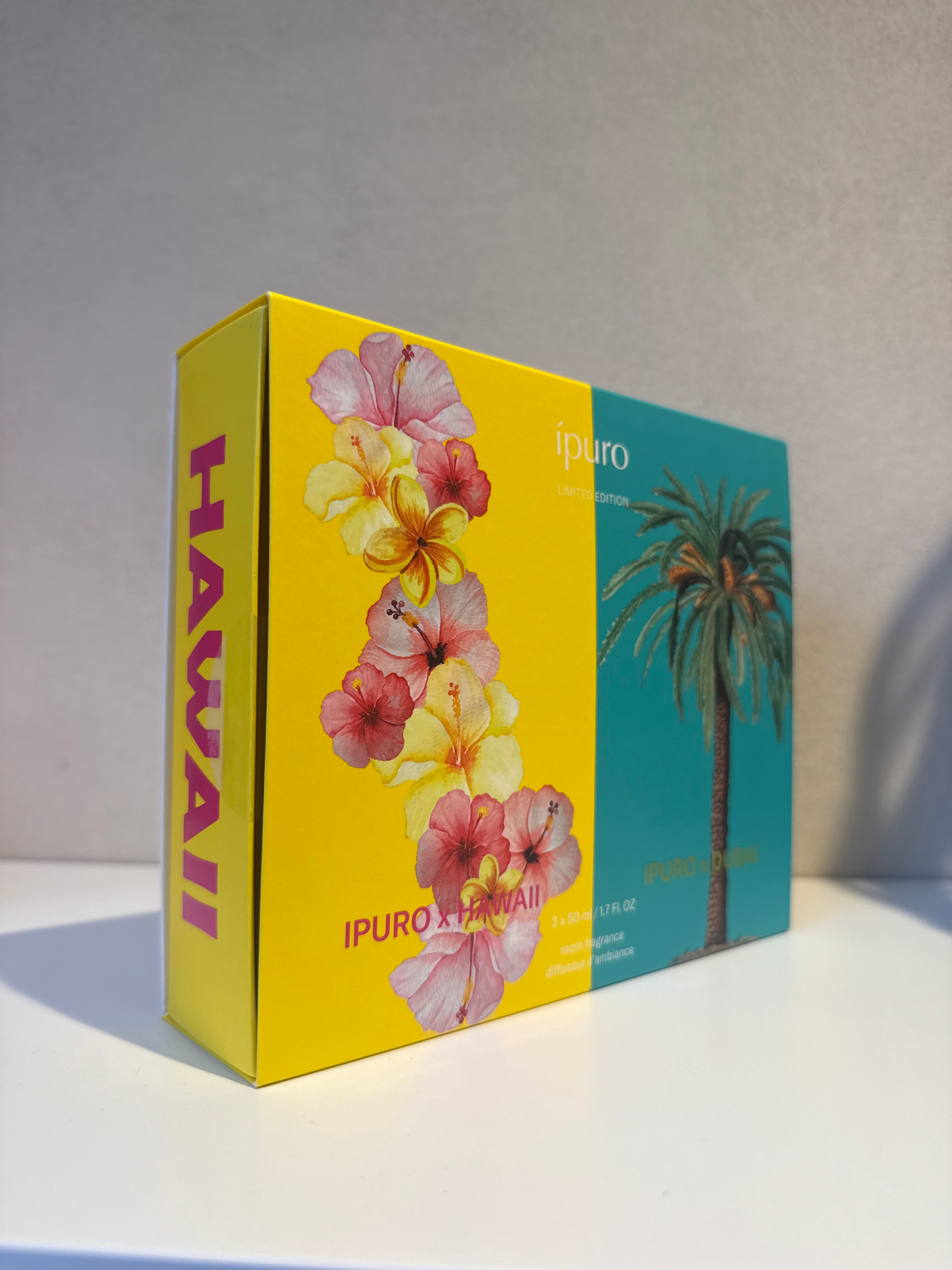 GIFTSET IPURO GEURSTOKJES | HAWAII & DUBAI