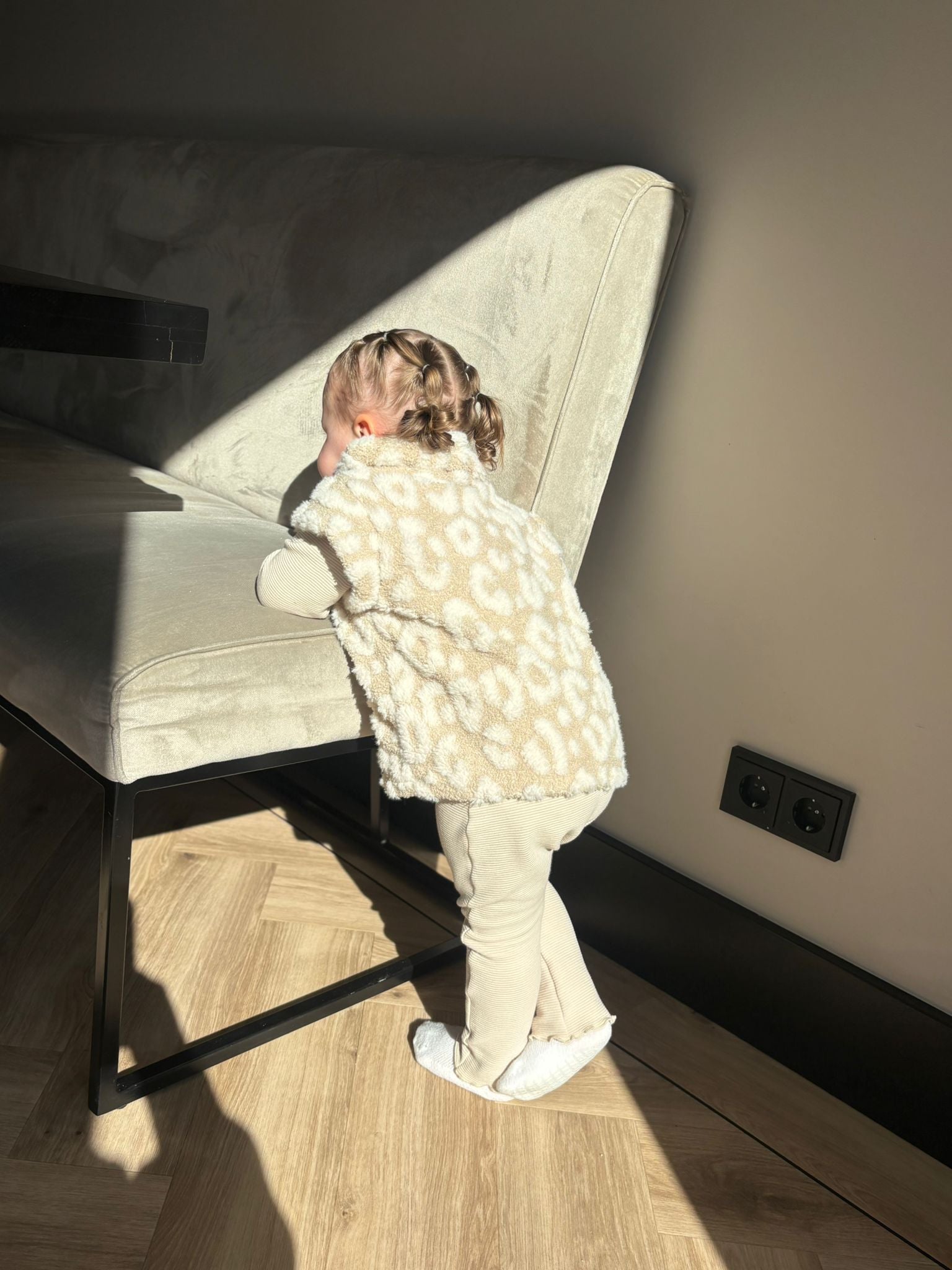 TEDDY GILET | SAND