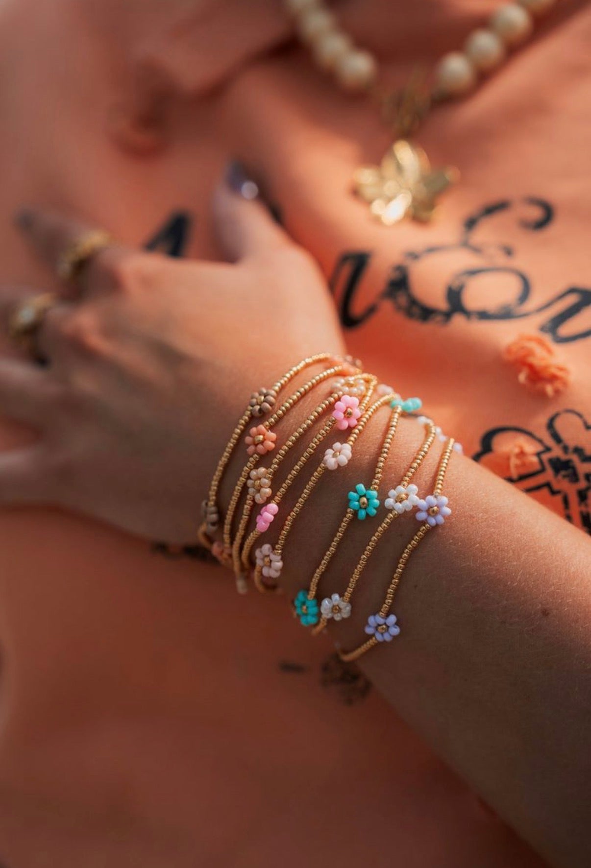 C’EST DANIE ARMBAND | HAPPY FLOWERS