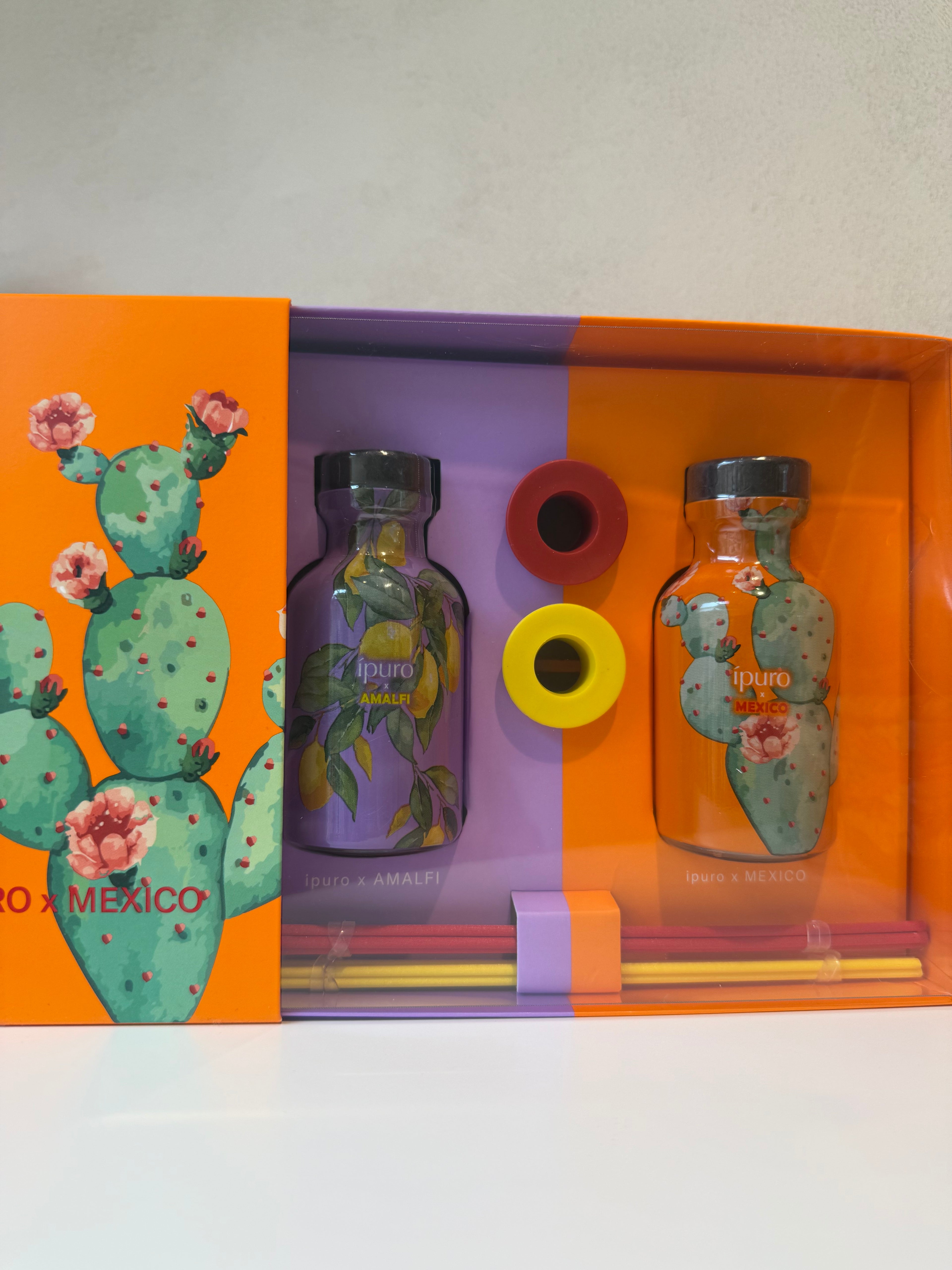 GIFTSET IPURO GEURSTOKJES | AMALFI & MEXICO