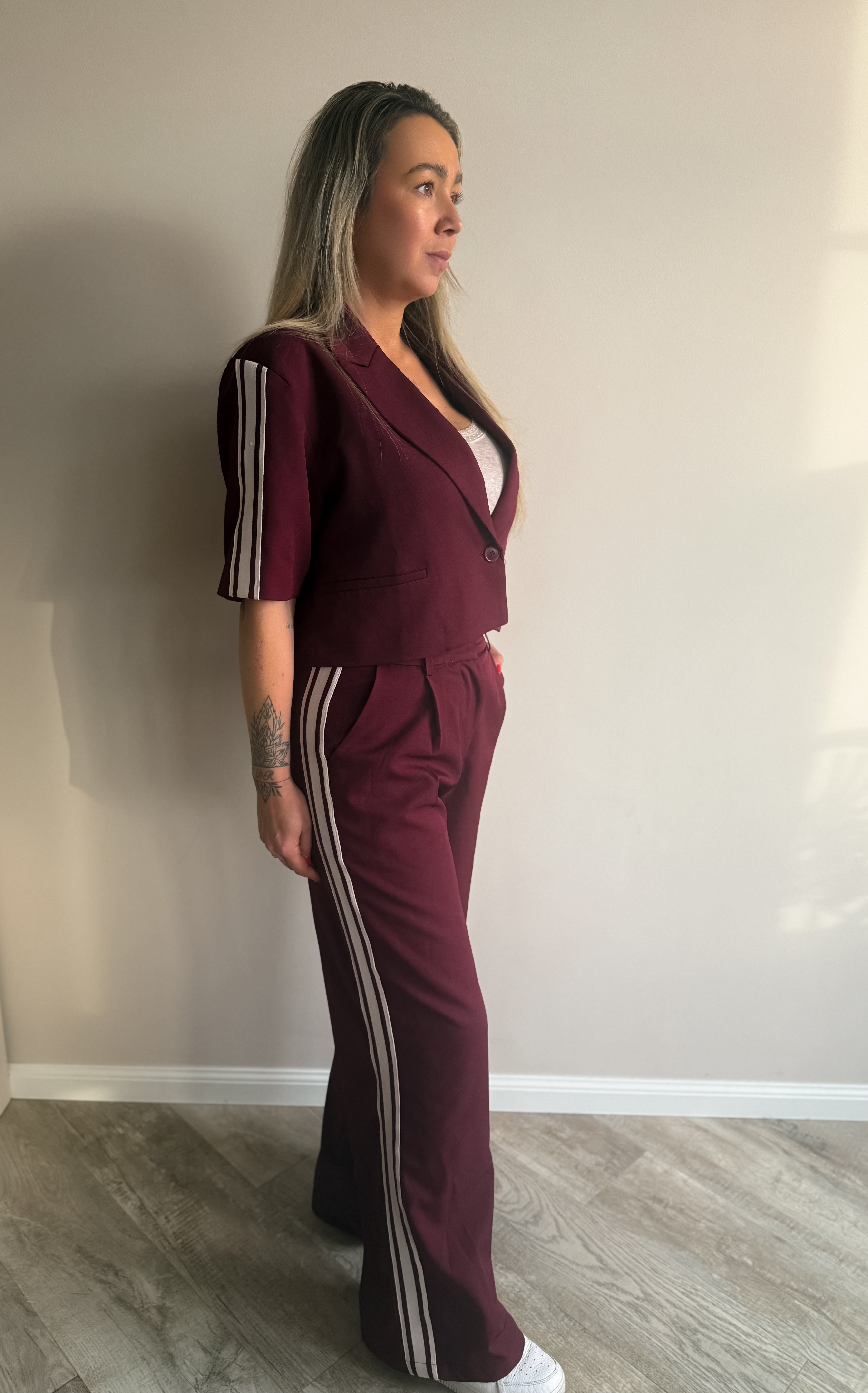 AMBIKA SET 2-DELIG | BORDEAUX