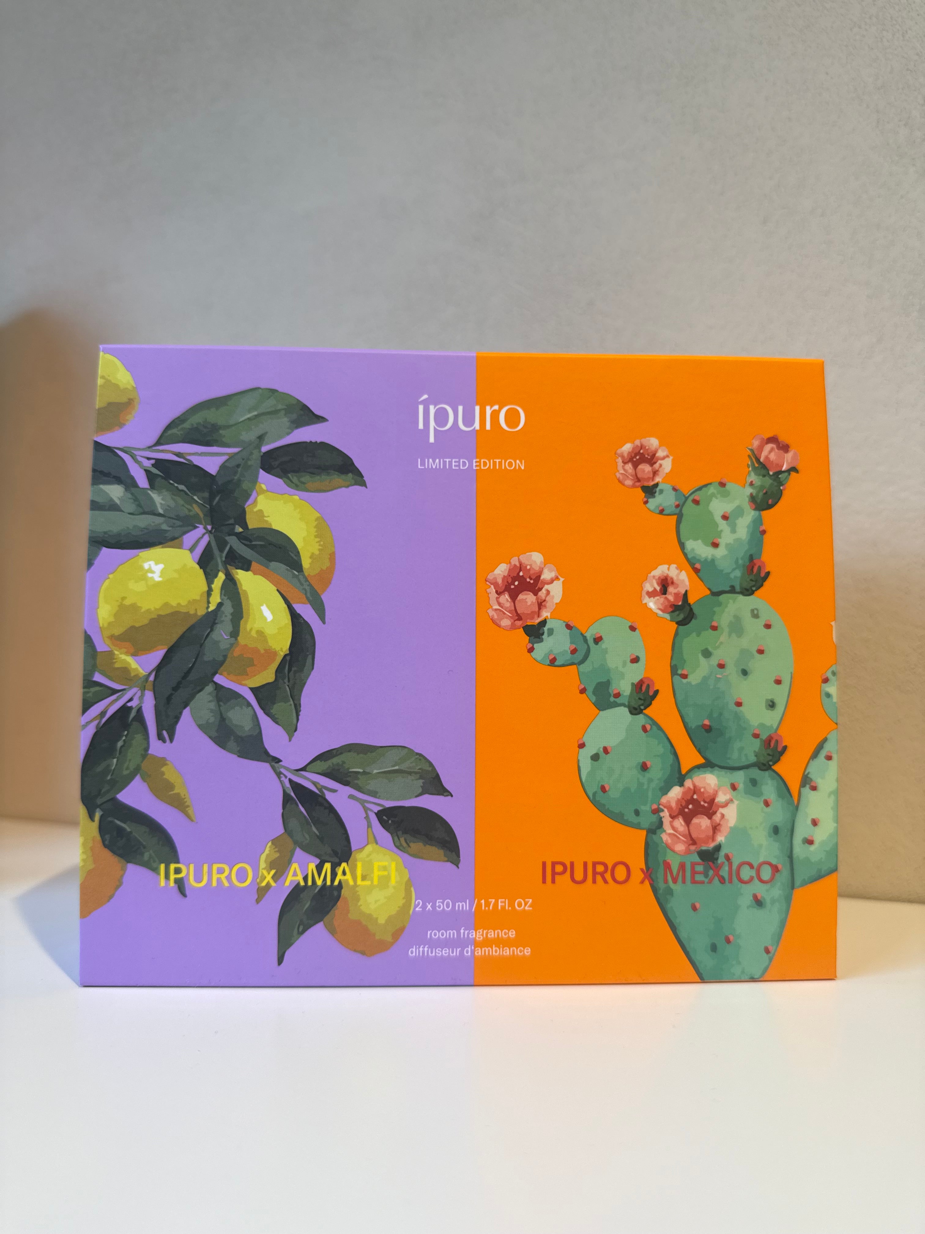 GIFTSET IPURO GEURSTOKJES | AMALFI & MEXICO