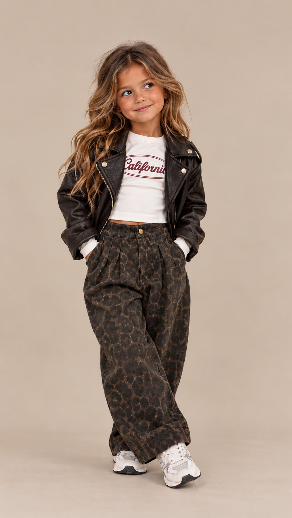 LEXI BALLOON PANTS | LEOPARD