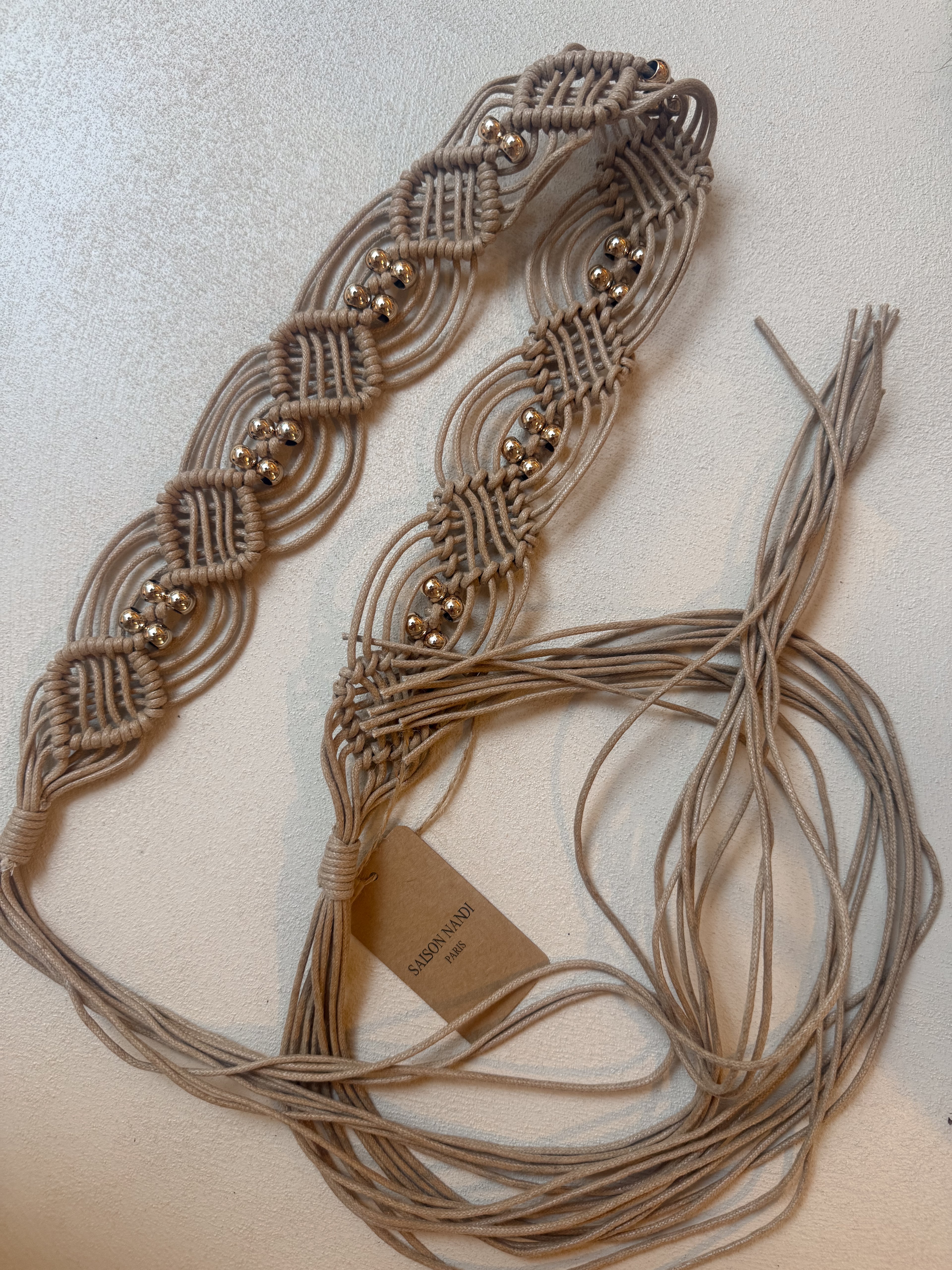 YAYA BELT | WARM BEIGE