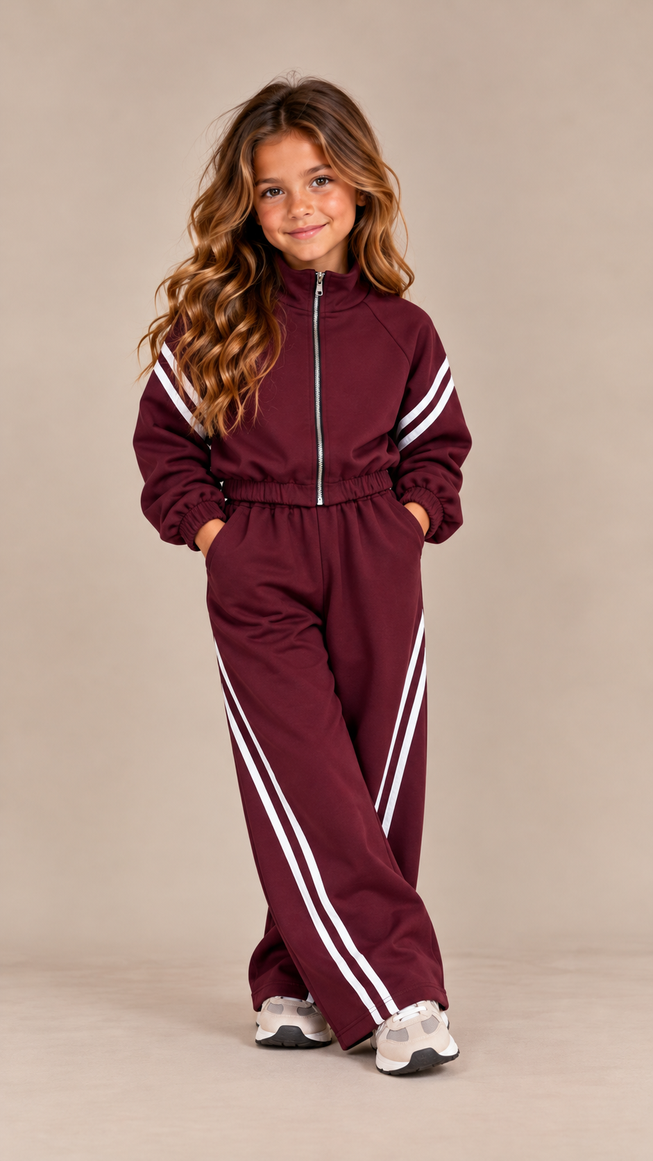 COMFY ZIPPER SET | BORDEAUX