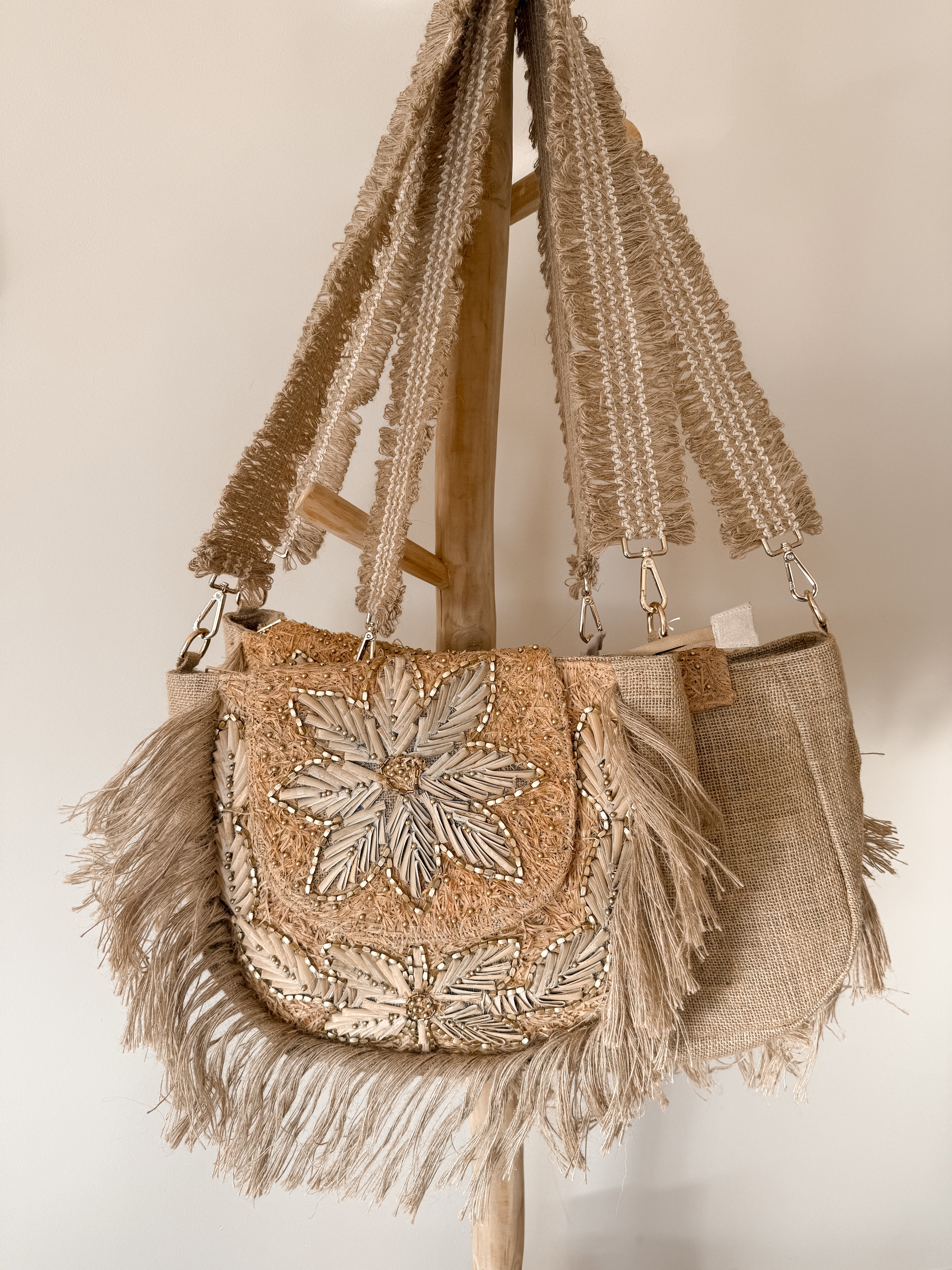 BOHO LUXE BEADED BAG