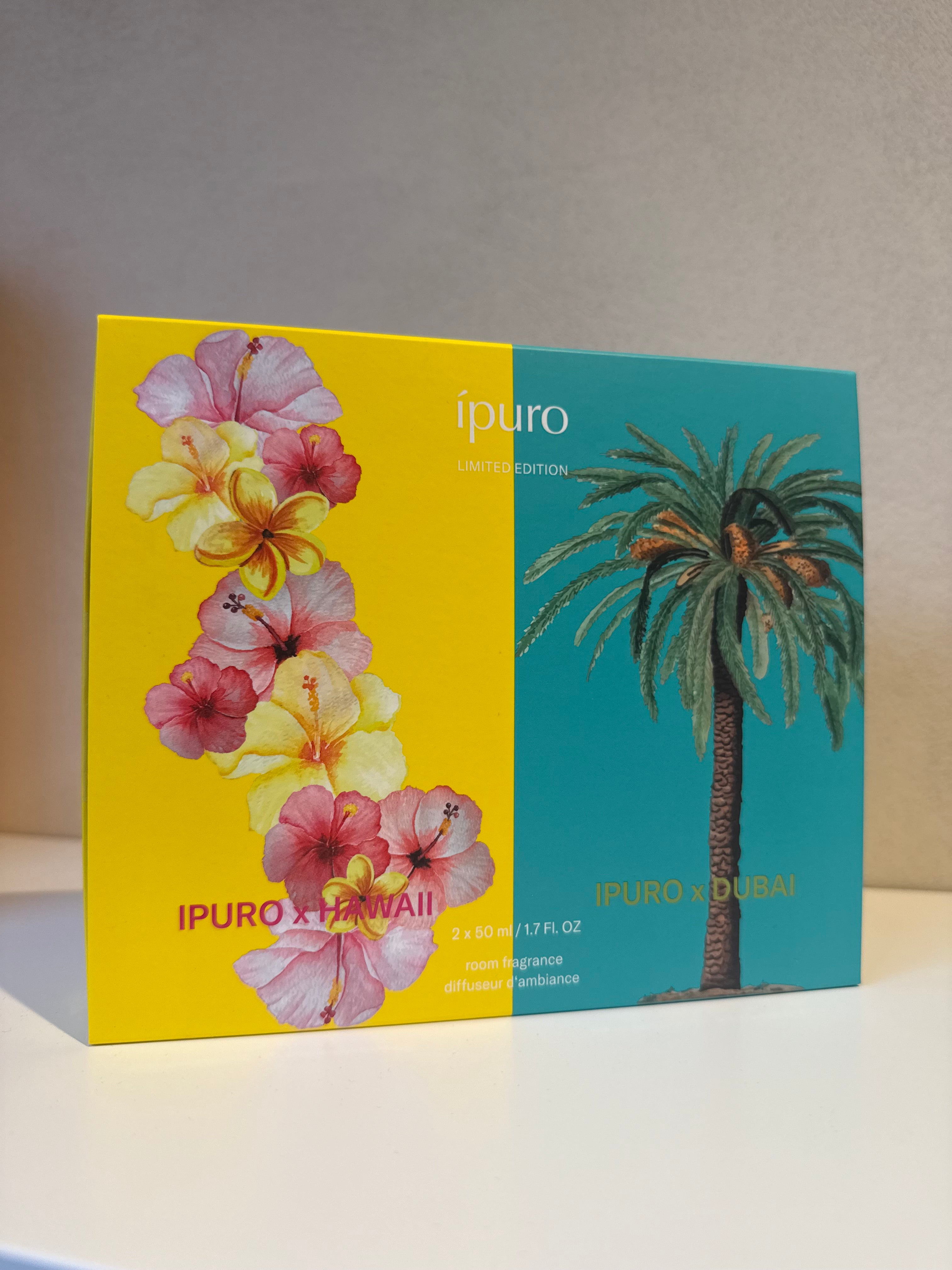 GIFTSET IPURO GEURSTOKJES | HAWAII & DUBAI