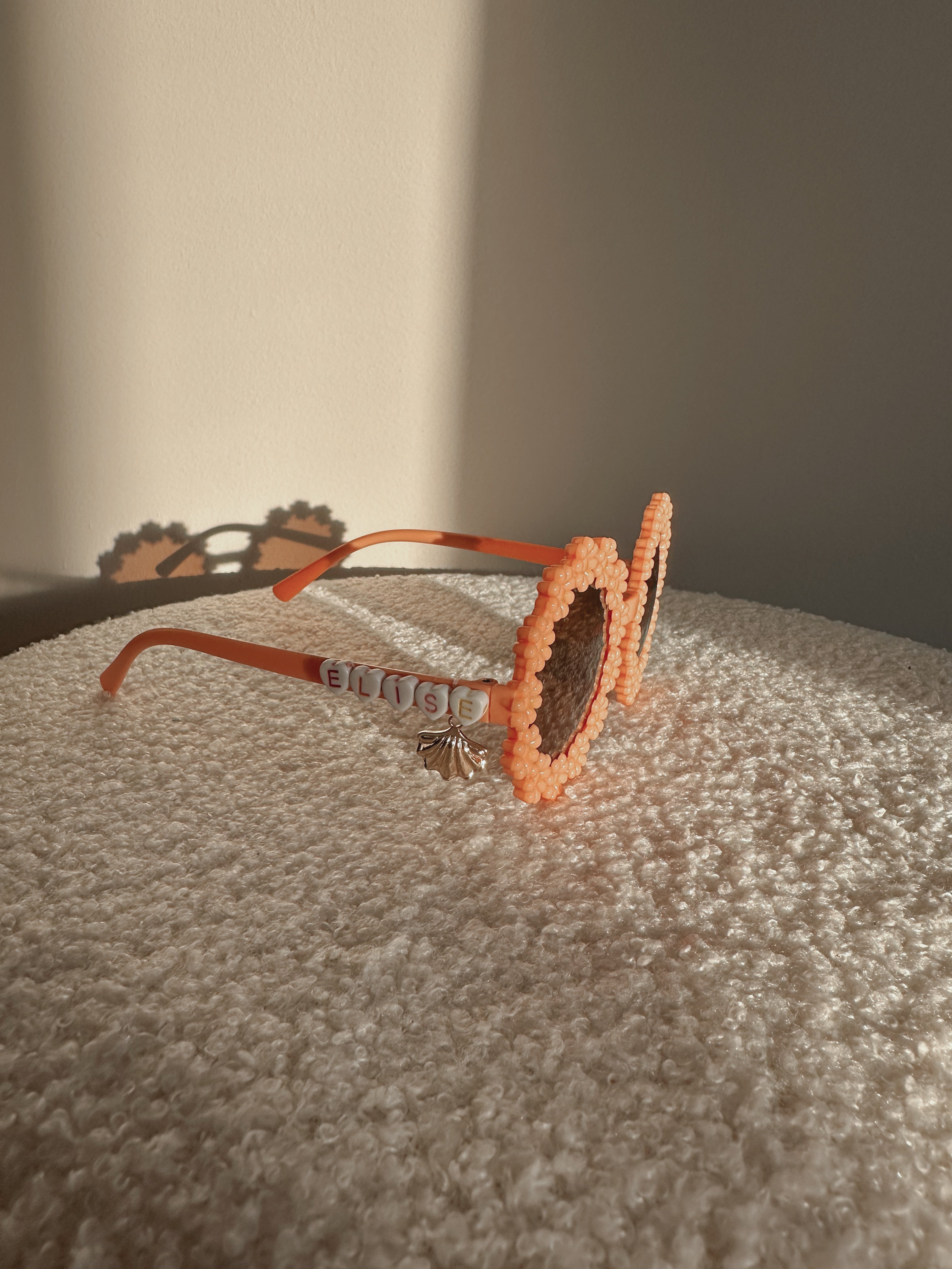 ZONNEBRIL + NAAM | ORANJE