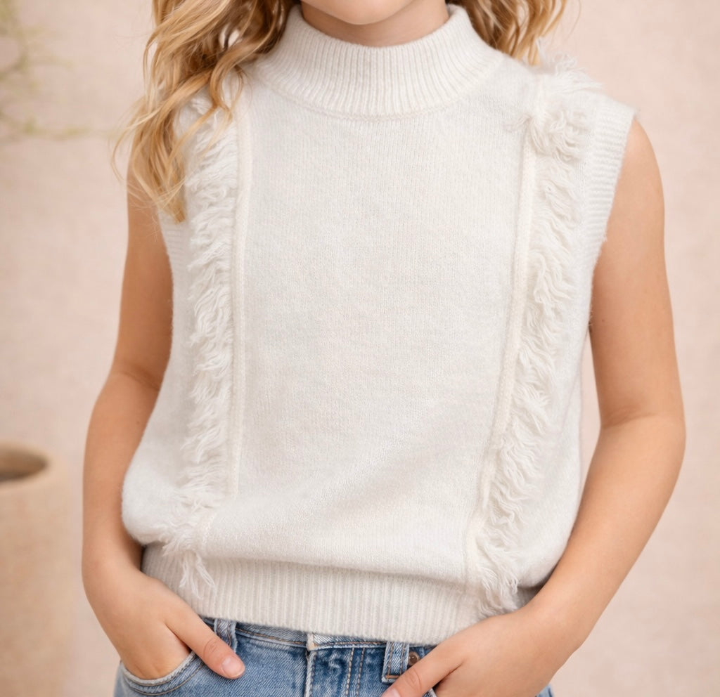 SPENCER RUFFLE | ECRU