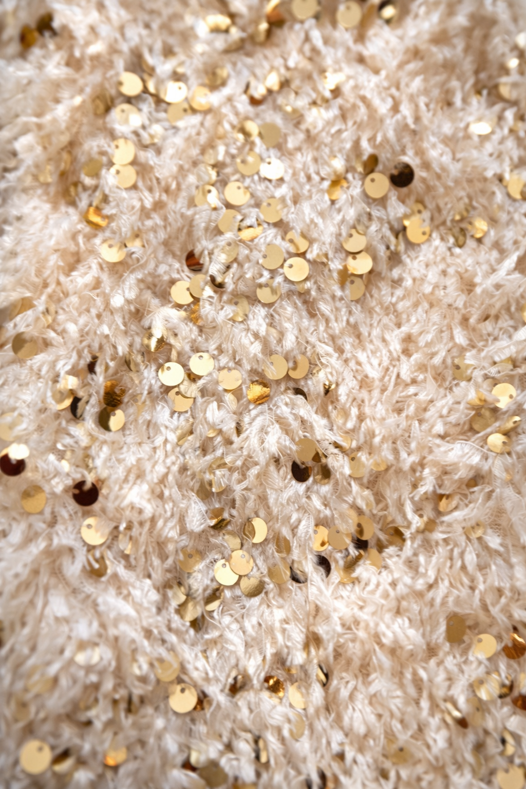 SEQUIN FEATHER DRESS