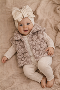 GILET | TEDDY TAUPE