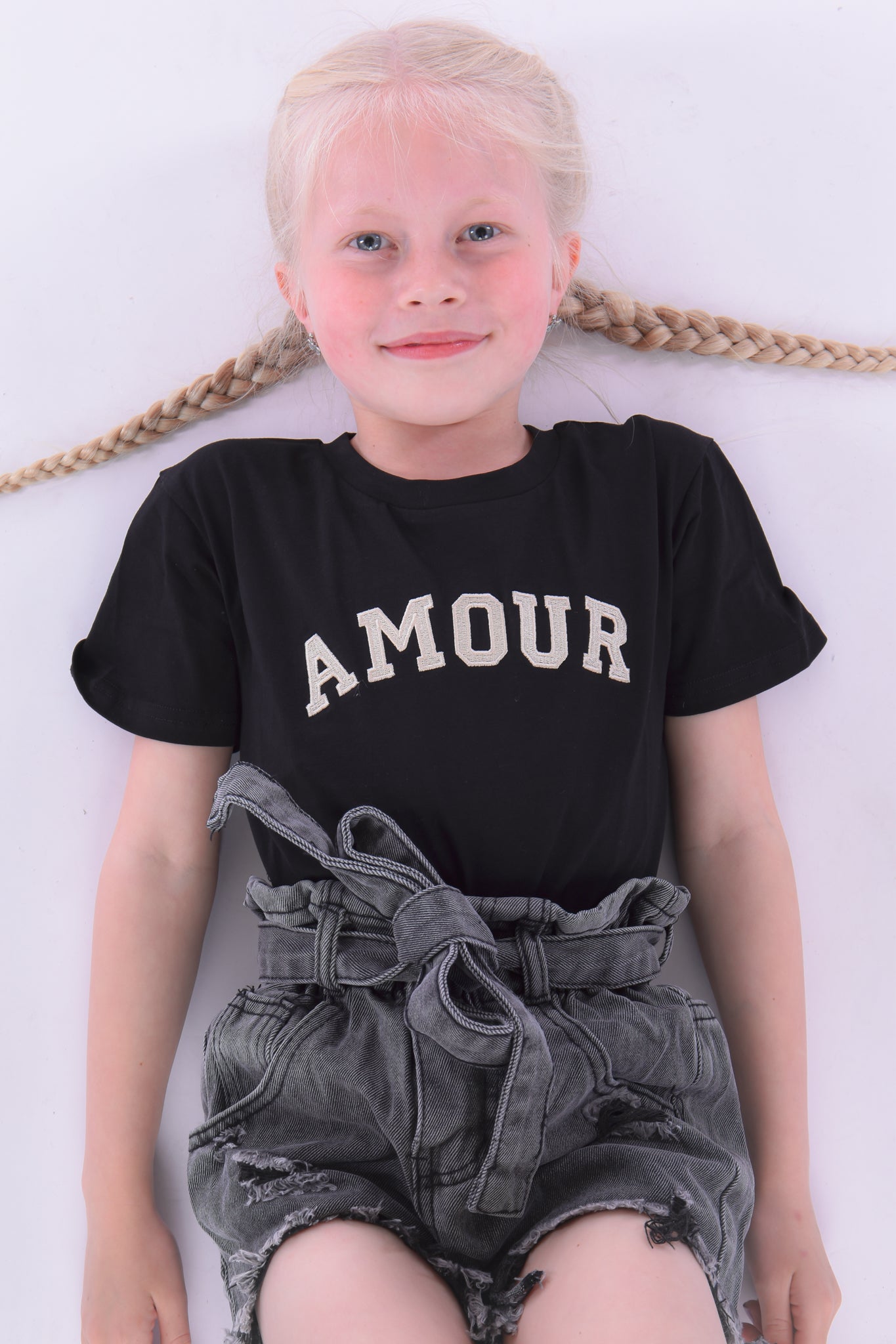 T-SHIRT AMOUR BLACK